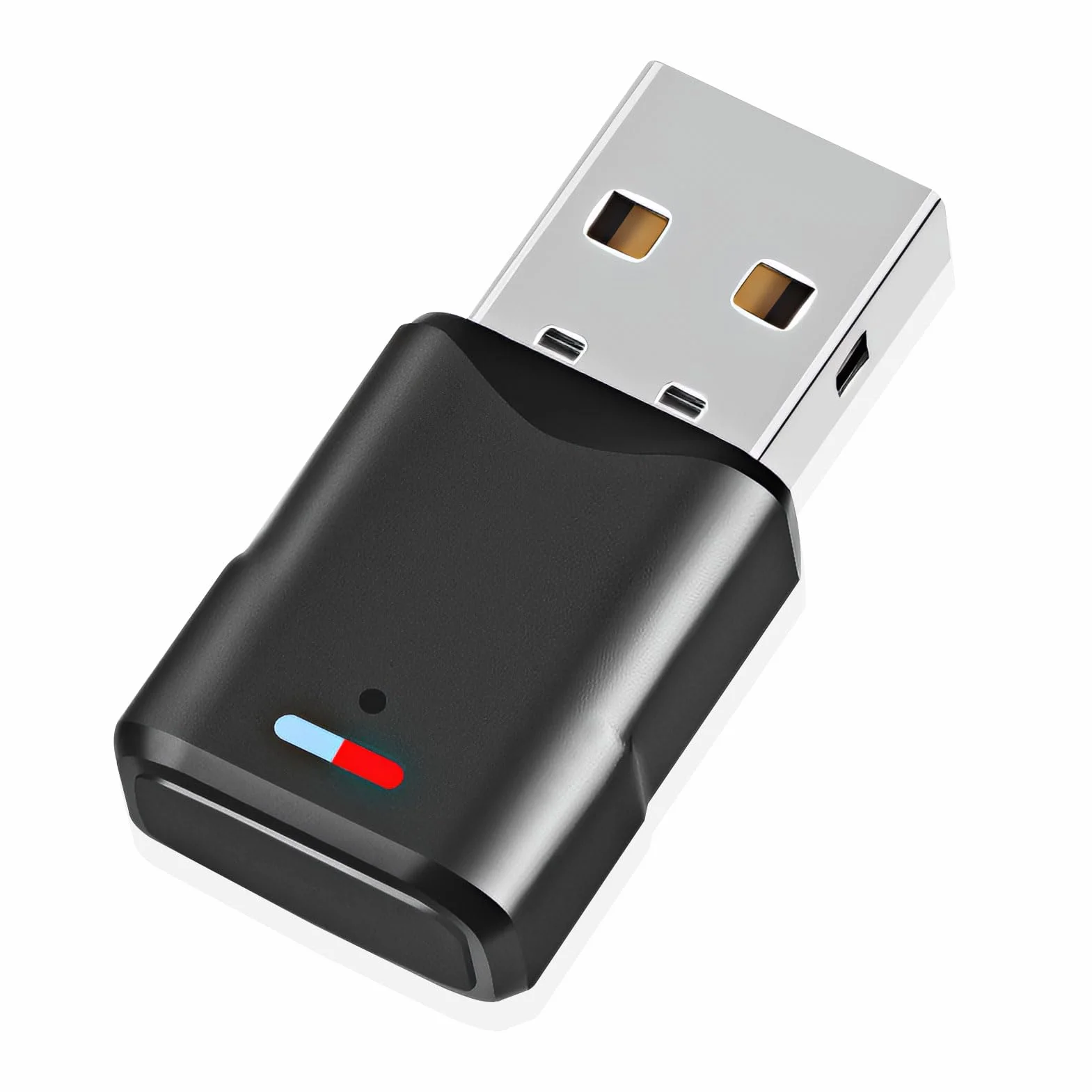 Adattatore USB Bluetooth 5.3 per PS5/PS4/SwitchConsole/PC, Dongle Dual Accoppiamento a bassa latenza Chiave Trasmettitore Ricevitore Audio Wireless per Windows/Macos/Cuffie/Altoparlanti
