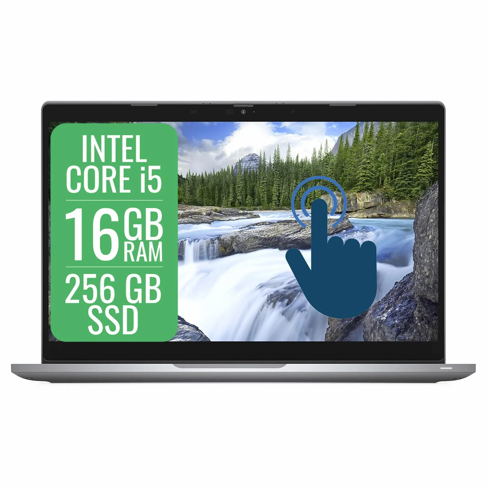 DELL Latitude 5320 Laptop Business, Notebook FHD Touchscreen da 13.3 pollici, Intel i5-1145G7, RAM 16 GB, SSD 256 GB, Windows 11 Pro + Libre Office (Ricondizionato)