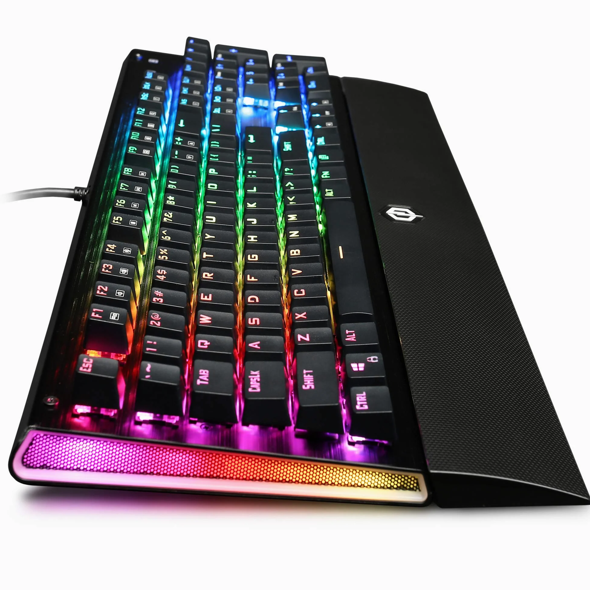 CyberpowerPC Skorpion K2 CPSK302 RGB Tastiera da gioco meccanica con Kontact, Tipo di interruttore: Blu
