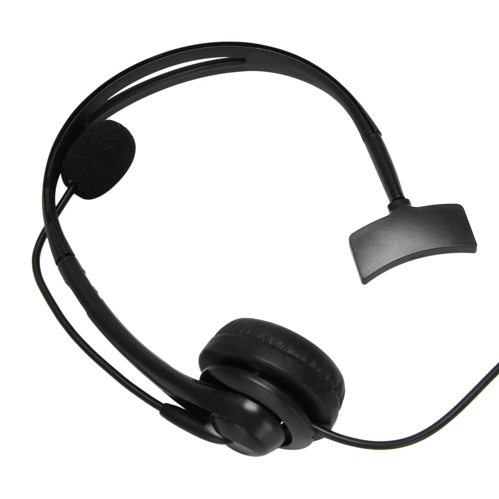 10X Cuffia USB per Call Center con Microfono A Cancellazione di Rumore Cuffia Monoaurale per PC Home Office Servizio Telefonico Collega E USA
