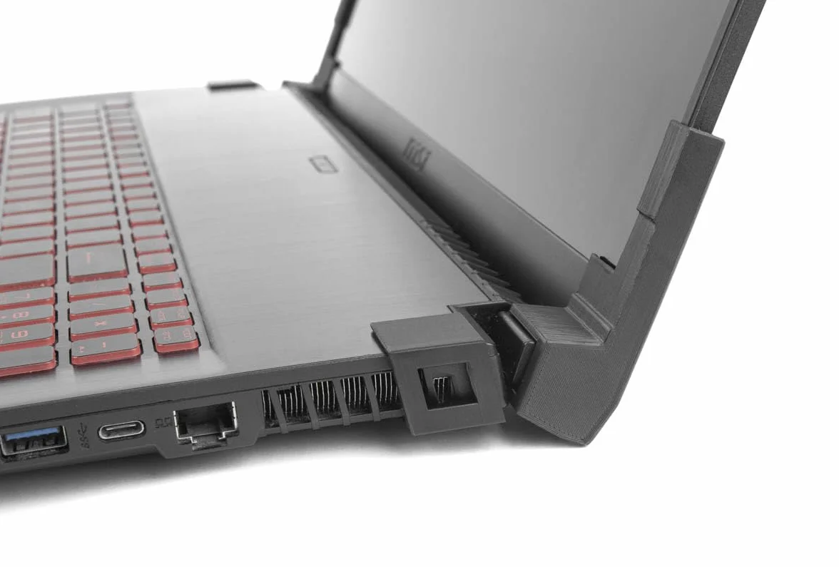 Kit di riparazione per il notebook MSI GF75 Thin 8RD 8RC 10SCXR MS-17F1 (cover superiore, cover dello schermo, cover inferiore, palmrest, cerniere)