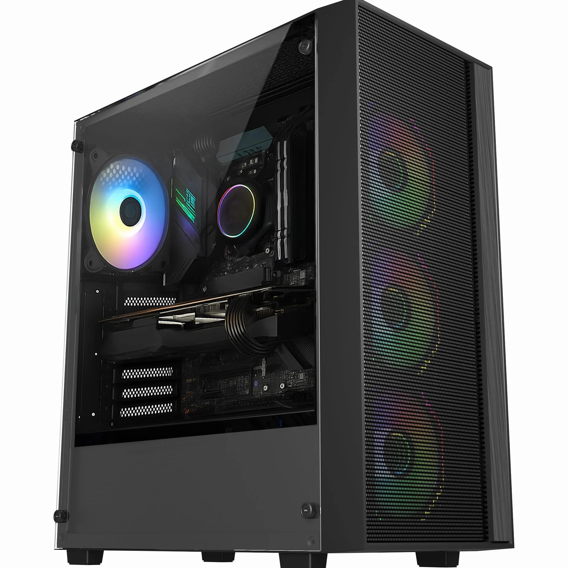 PC Gaming Fisso AMD Ryzen 7 7700 RTX 5070 12GB RAM 32GB DDR5 SSD 1TB M.2 Wi-Fi Bluetooth Windows 11 Pro