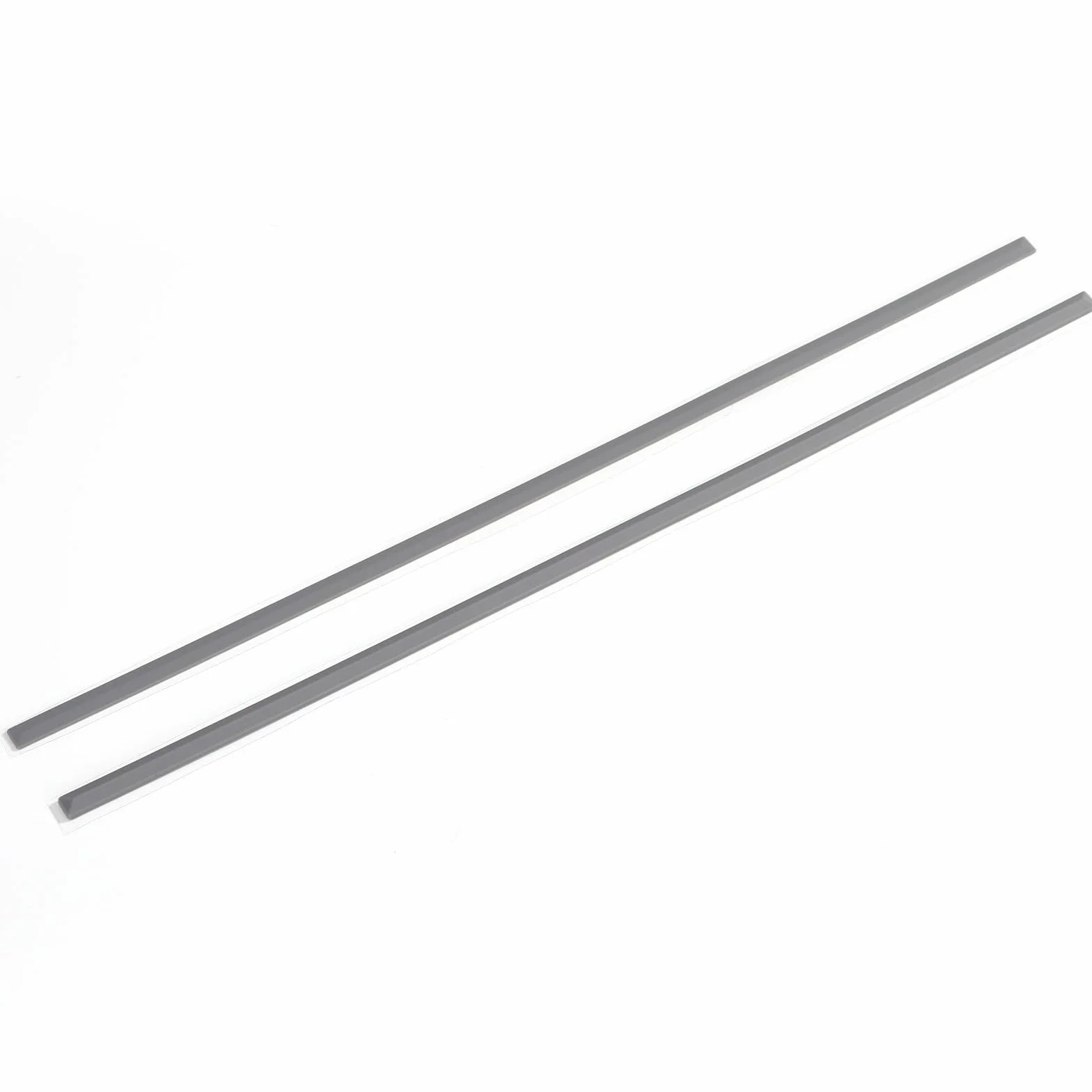 2pz Strisce Piedini in Gomma Sostitutive per HP Laptop, 29,5x0,6cm Antiscivolo Fondo Paracolpi Piedini Pads per HP 15-DY 15T-DY 15-EF 15-ER 15-FR 15S-FQ TPN-Q222 Q230 Serie (Grigio)