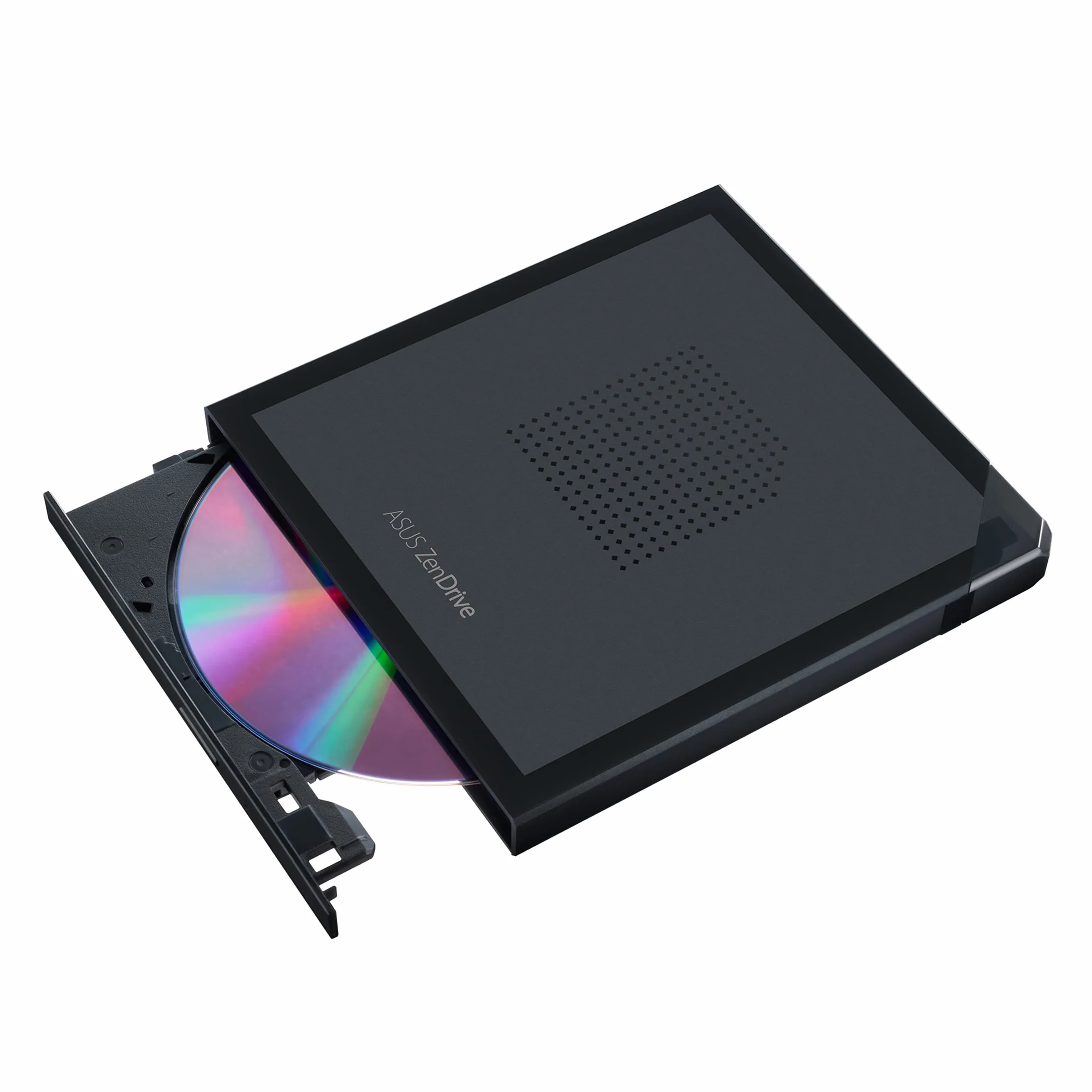 ASUS ZenDrive V1M Masterizzatore Esterno USB-C, Compatibile con Windows 11 e Mac OS, Supporto M-Disc, Software di Backup Incluso, Cavo Collegamento Integrato, Dvd-R 8X, Dvd-RW 8X, CD 24x, Nero
