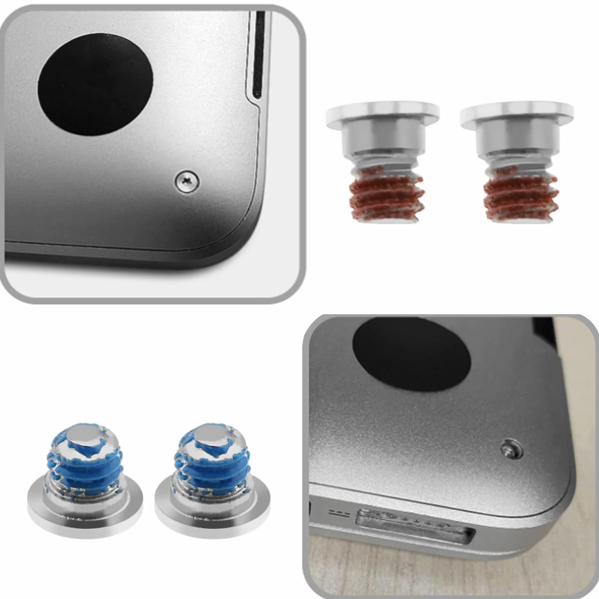 ANBOO 2 set di viti per MacBook Pro Retina Base inferiore 13 "15" A1425 A1502 A1398 2012-2015 Viti di riparazione per laptop Viti di ricambio per computer PC