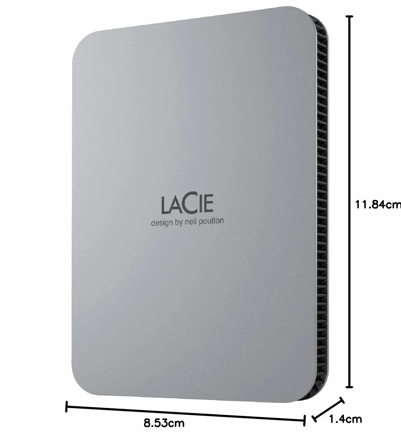 LaCie Mobile Drive 1TB, Hard disk esterno portatile, per PC Mac iPad & iPhone, Data Rescue Service (STLP1000400)
