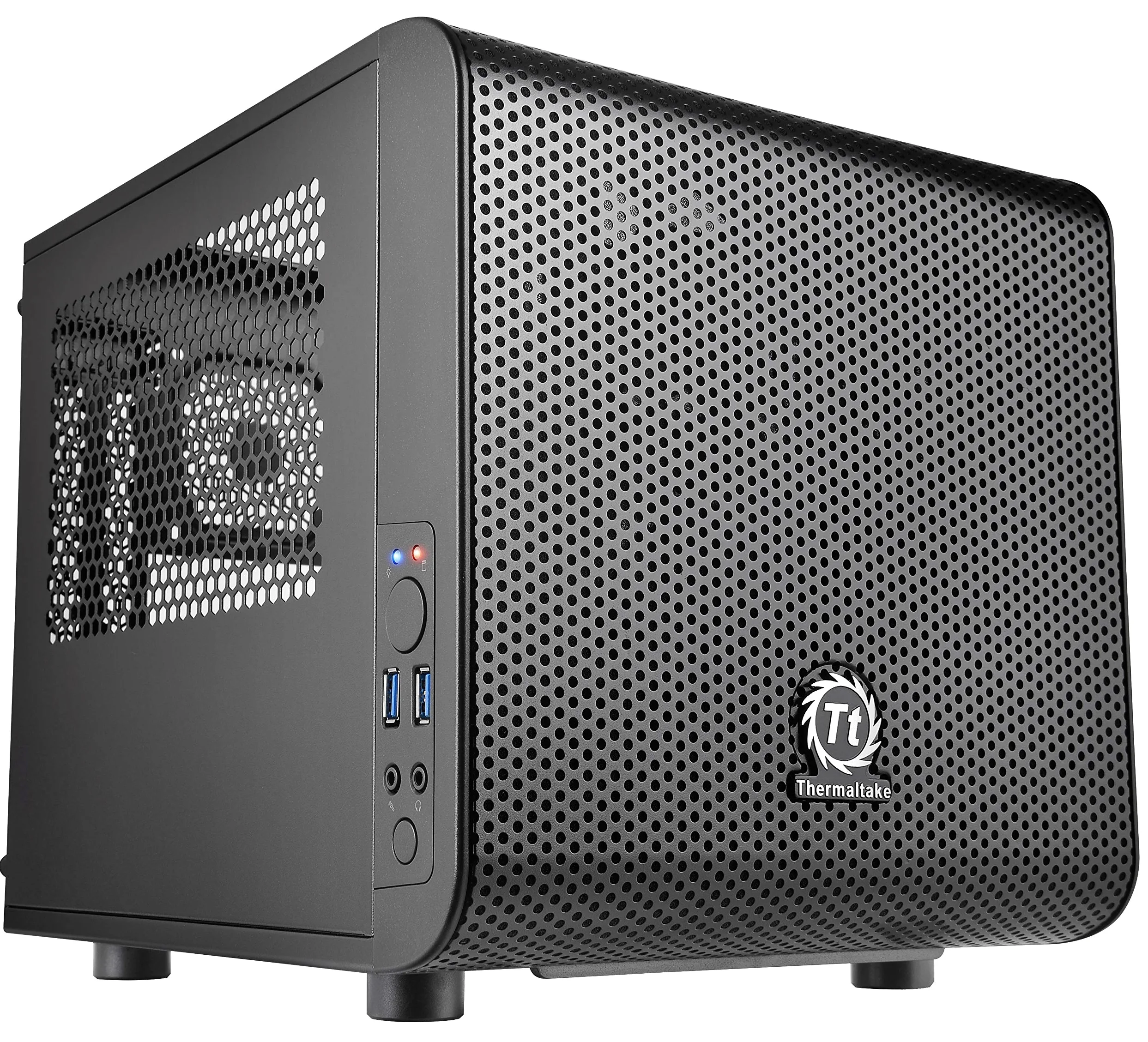 Thermaltake Core V1 vane portacomputer Cubo Nero