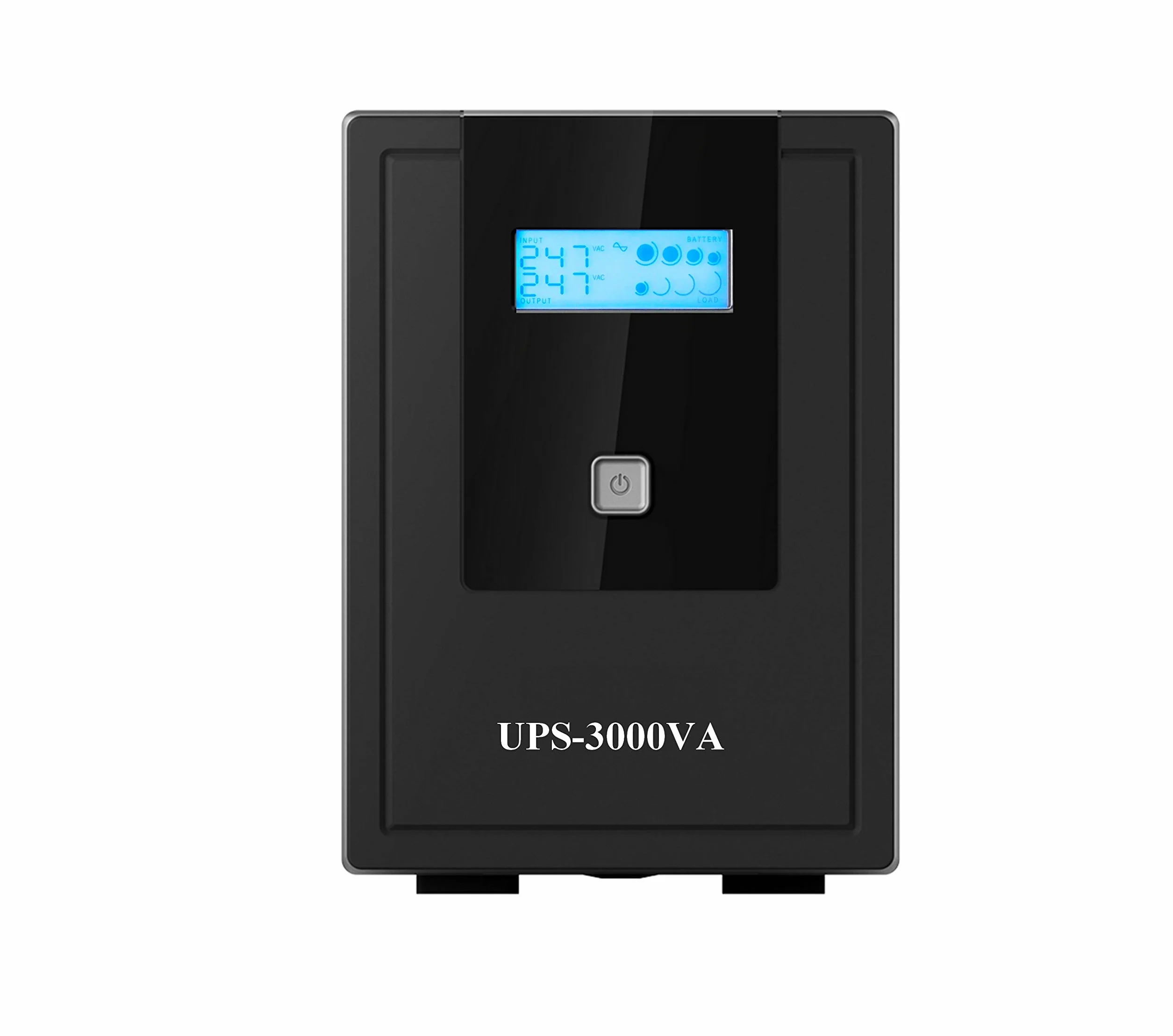 RVT SECURITY UPS 3000VA Line Interactive Gruppo di Continuità LCD 4 prese 39x15x20 cm 15KG Nero