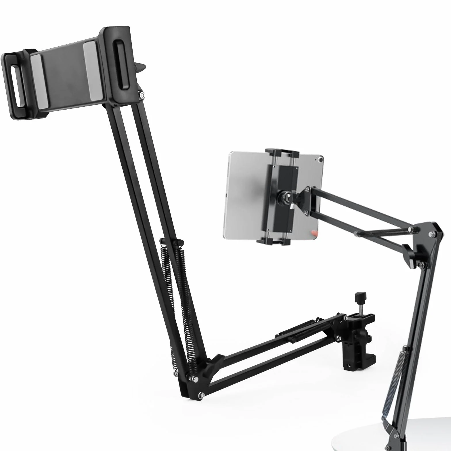 Supporto Tablet Letto Braccio Regolabile 360° Porta Cellulare Universale per Dispositivi 4"-13"