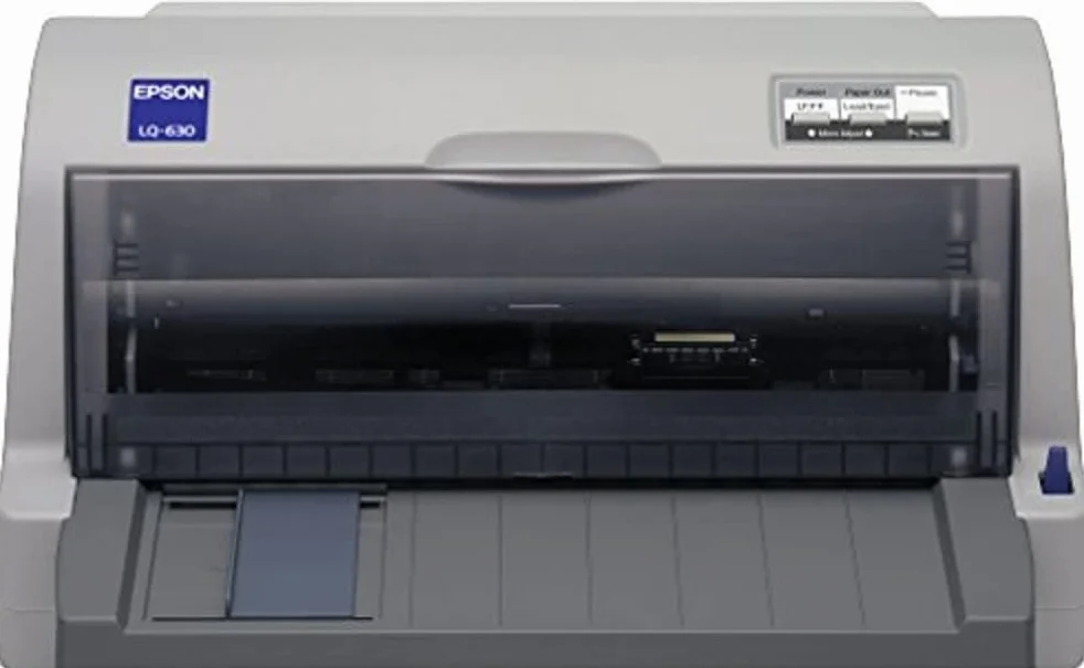 Epson LQ-630 Stampante Compatta, Bianco Ghiaccio