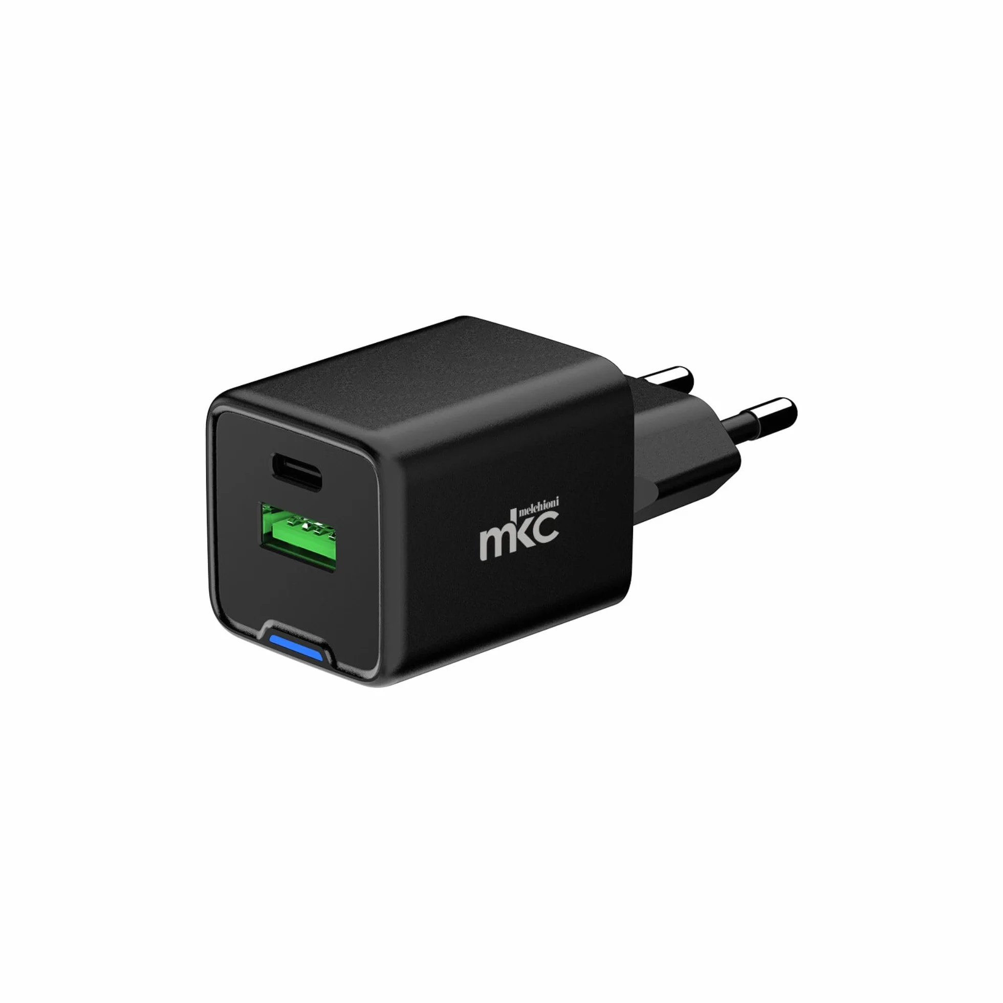 Caricatore Gan 45W MKC USB-C Power Delivery, Alimentatore rapido compatto per iPhone Samsung Tablet