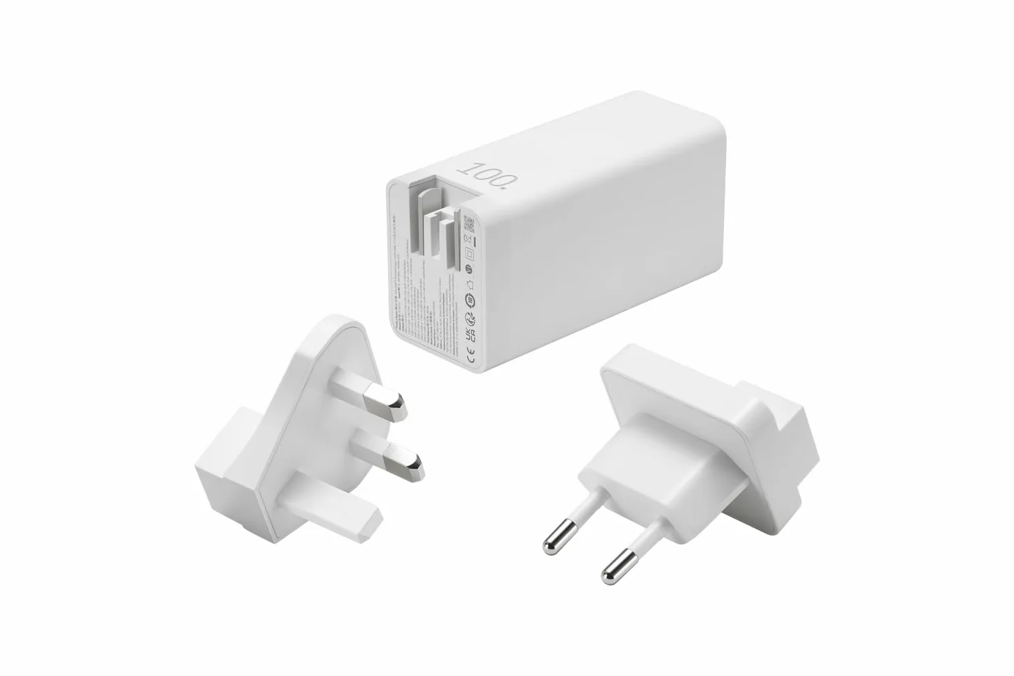 ASUS - Chargeur universel ROG GaN 100W blanc 3 ports