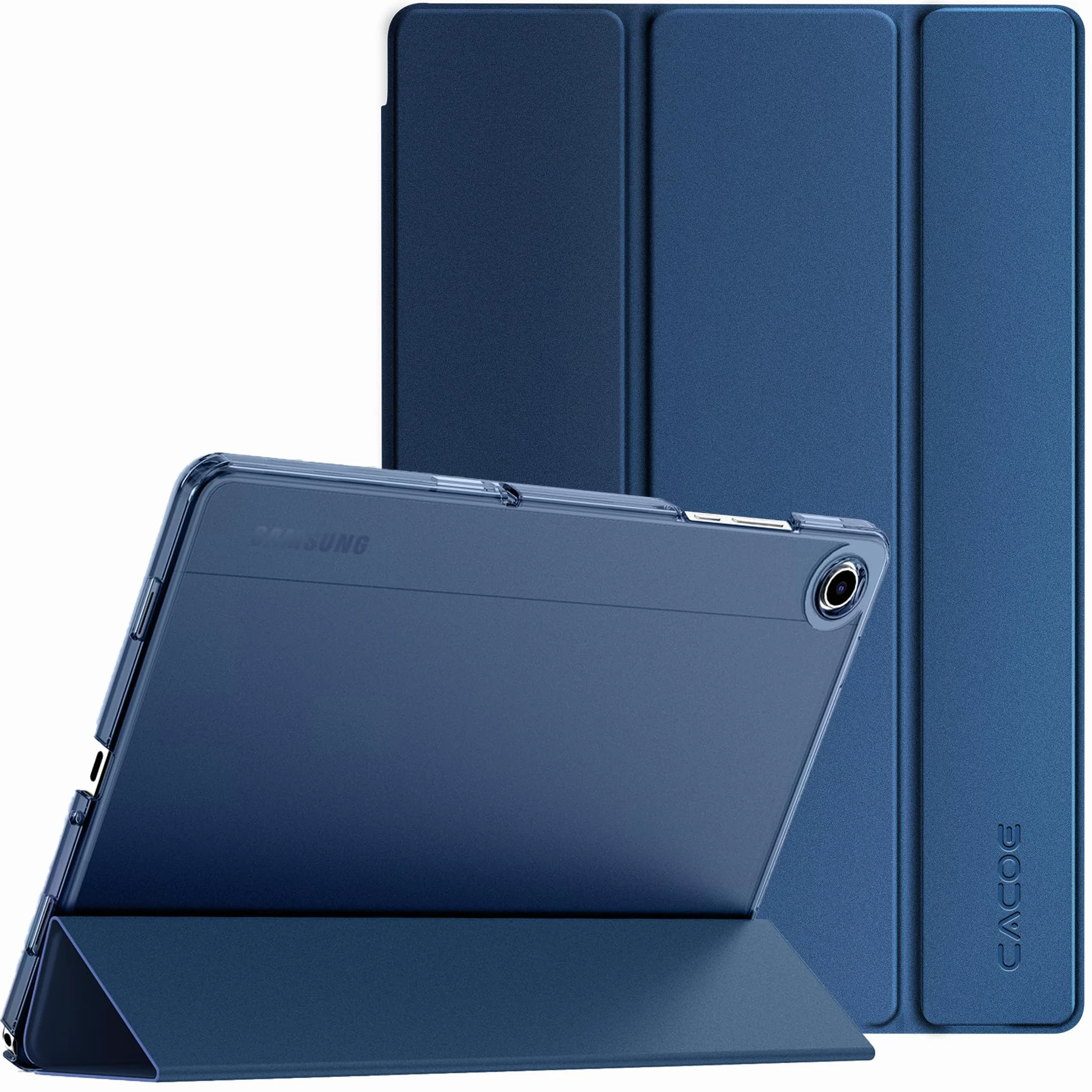 CACOE Custodia Compatibile Samsung Galaxy Tab A11+ A11 Plus A9 Plus 11 Pollici 2025/2023 Cover Posteriore Opaca Traslucida Ultra Sottile Blu