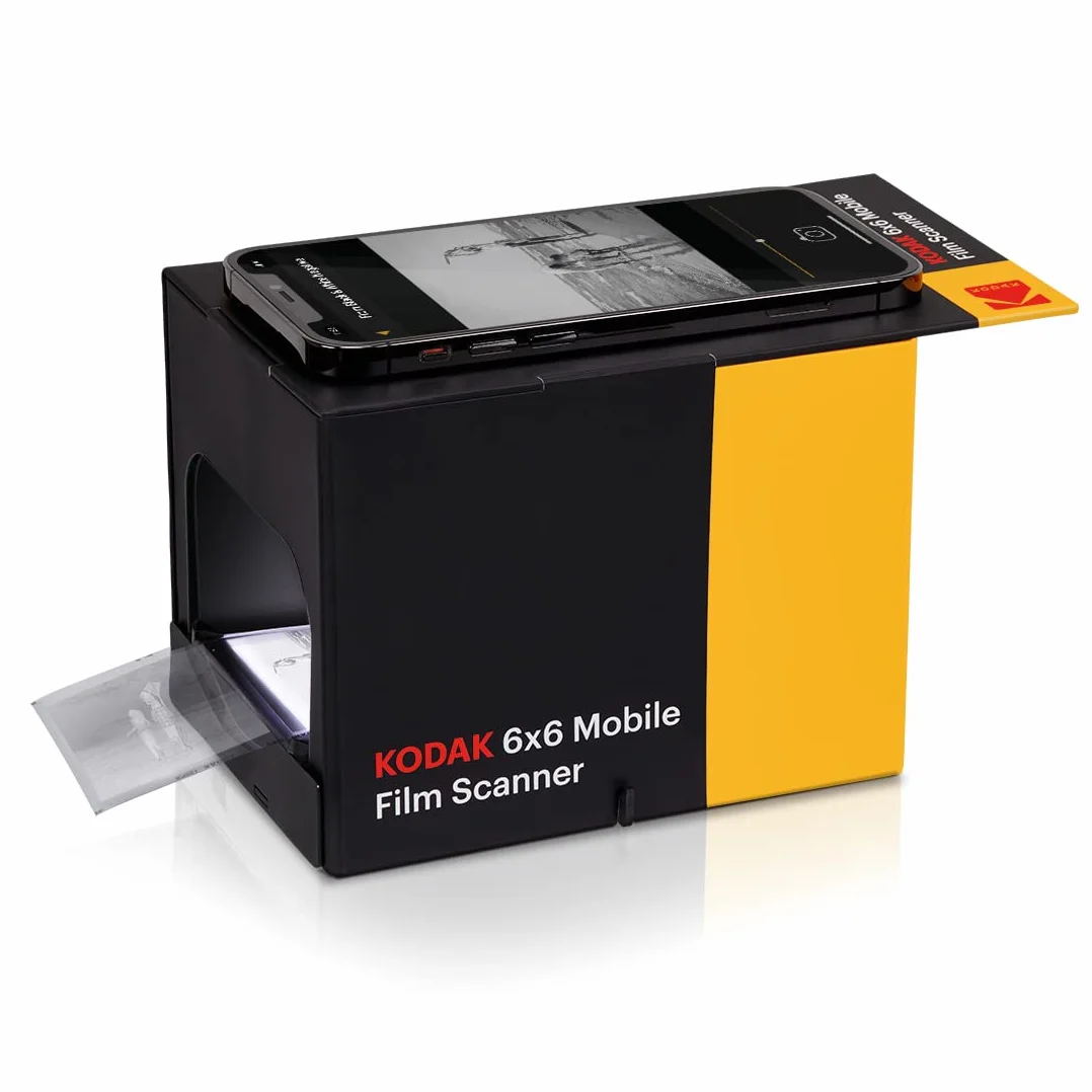 KODAK 6x6 Scanner mobile per pellicole 120/220, conversione diapositive e negativi su smartphone