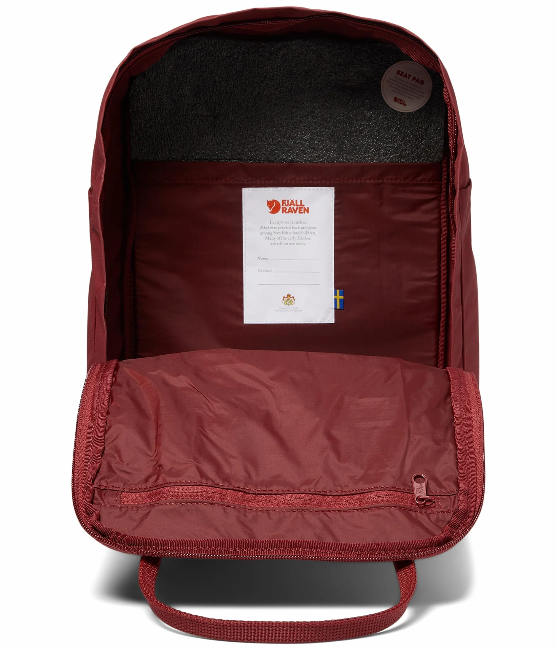 Fjällräven Kånken Laptop 15'', Zaino Sportivo Unisex-Adulto, Ox Red, OneSize
