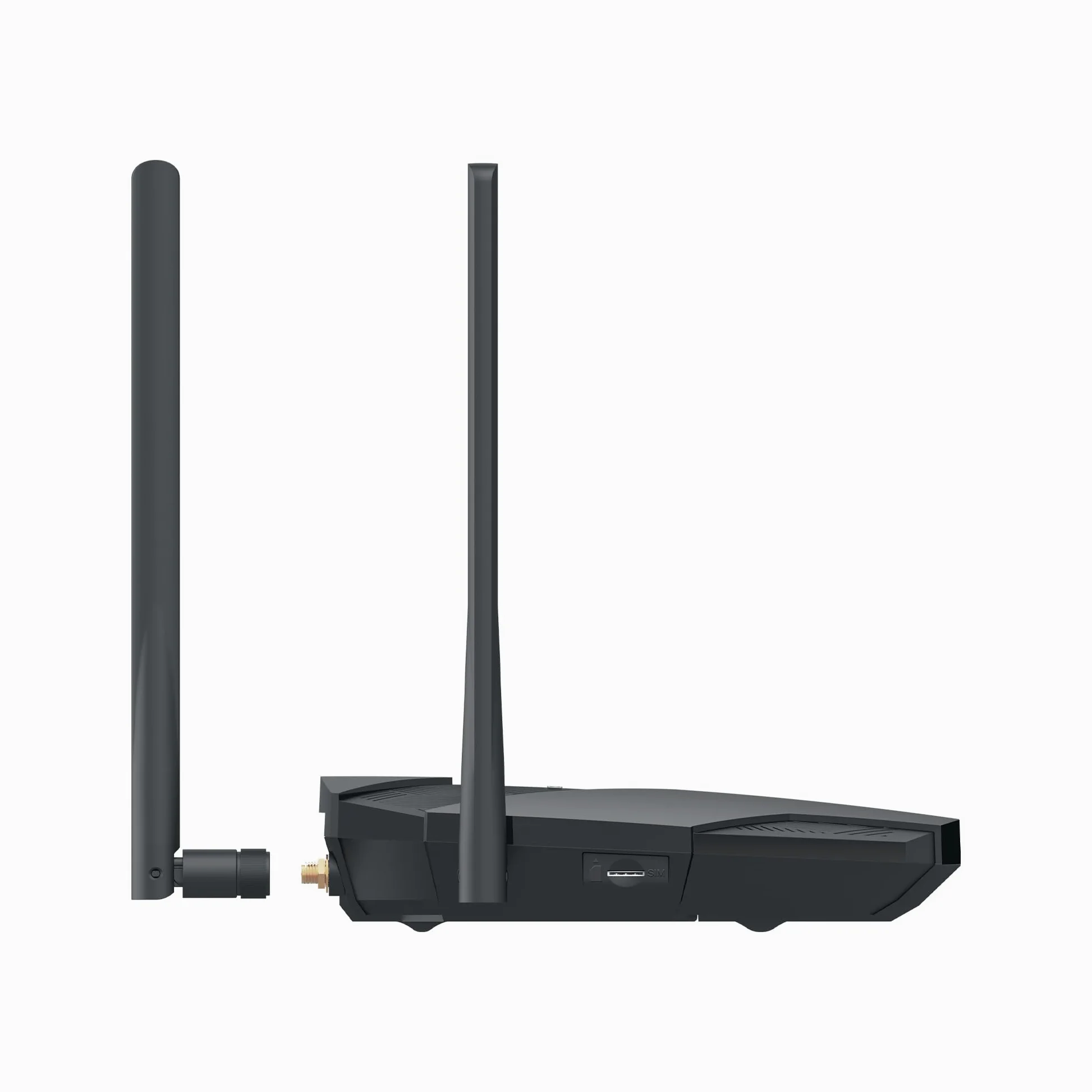 Mercusys MB235-4G Router WiFi con Sim, 4G+ Cat6 AC1200Mbps, 4 Antenne Ad Alto Guadagno, 1 Porta LAN/WAN + 3 Porte LAN Gigabit, WAN Backup, Parental/LED Control, SMS, APP, Plug & Play