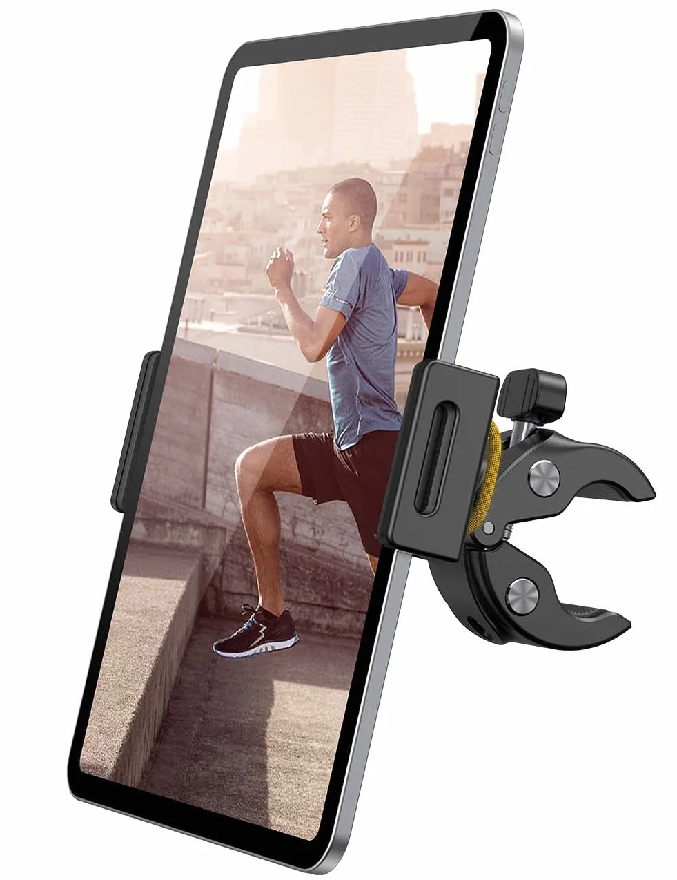 Lamicall Supporto Universale per Tablet 4.7-13" iPad Pro Samsung Tab, Ciclismo Spinning - Nero