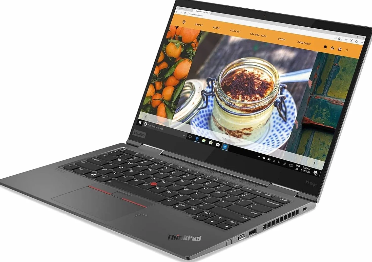 Lenovo ThinkPad X1 Yoga Gen 5 i7 10610U 16GB RAM 512GB SSD 14" FHD Windows 11 Pro (Ricondizionato)
