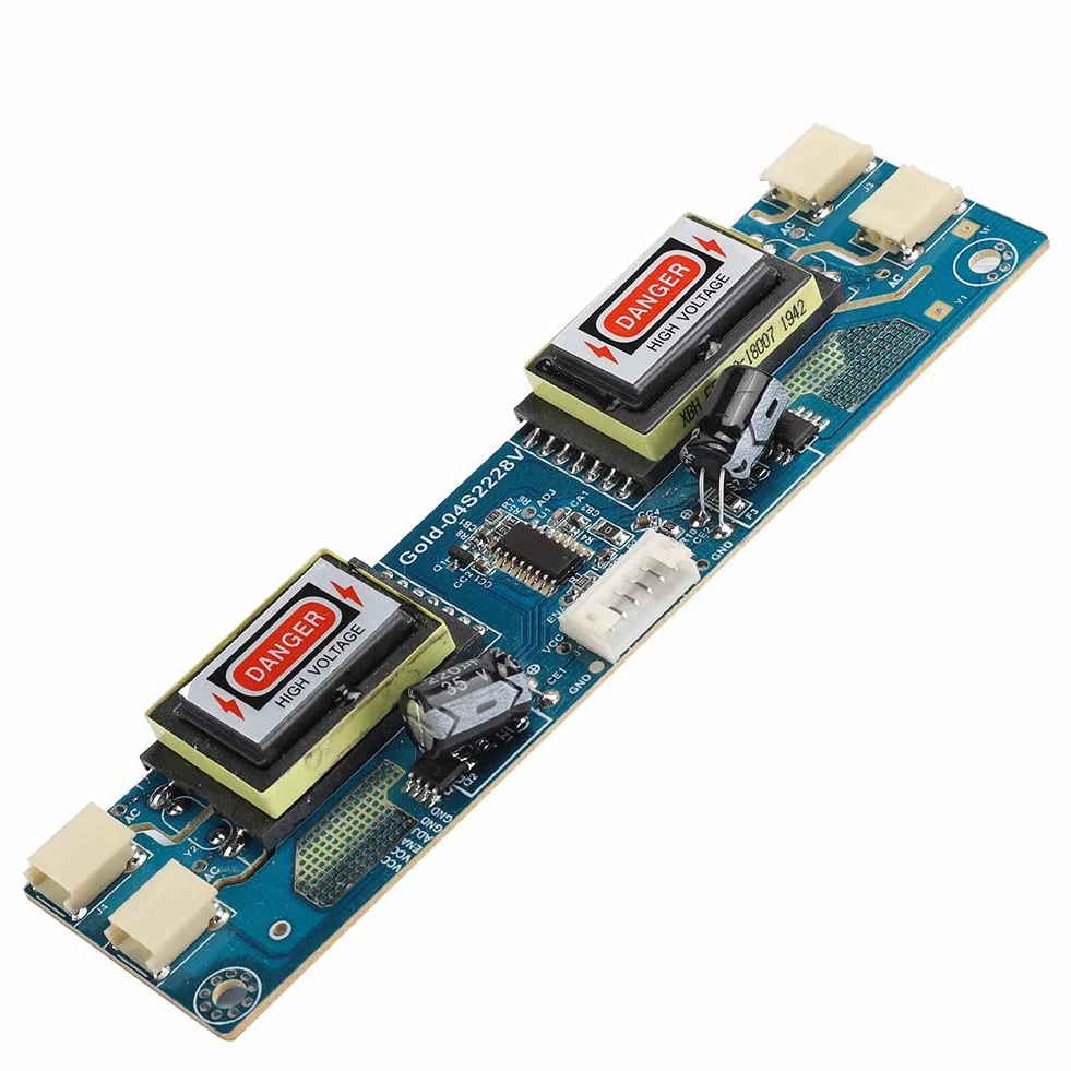 Scheda inverter CCFL ad alta potenza 4 lampada piccola porta alta Prure Inverter Board per retroilluminazione schermo LCD da 10-26 pollici, 10-28 V