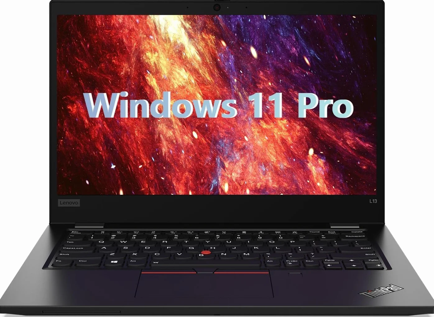 Lenovo Thinkpad L13 Gen 2 - Notebook da 13,3 FHD pollici, Intel Core i3-1115G4, 4 GB RAM, SSD da 256 GB, tastiera giapponese, Windows 11 Pro (ricondizionato)