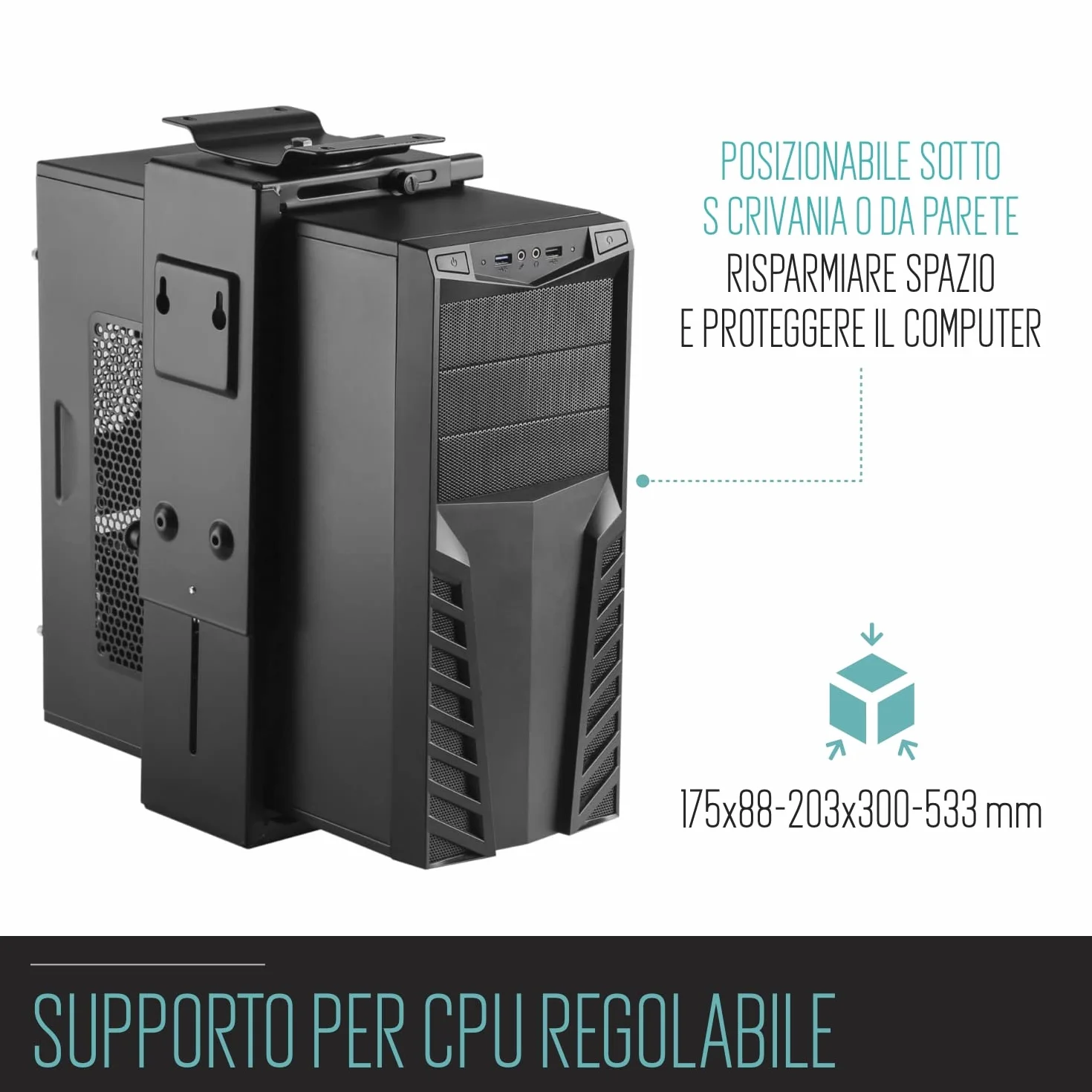 Ewent Soporte Colgante para CPU
