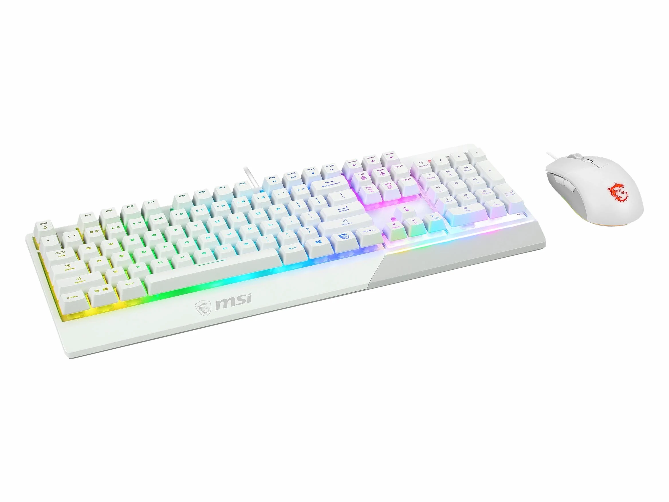 MSI S11-04DE305-CLA tastiera USB QWERTY Italiano Bianco