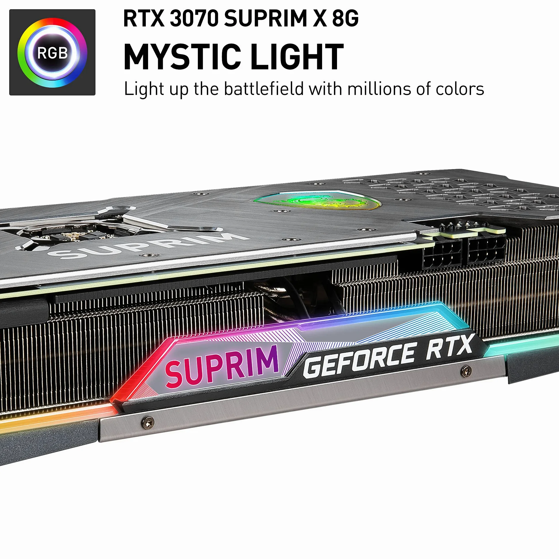 MSI GeForce RTX 3070 Suprim X 8GB GDDR6X Gaming Scheda grafica 3xDP/HDMI