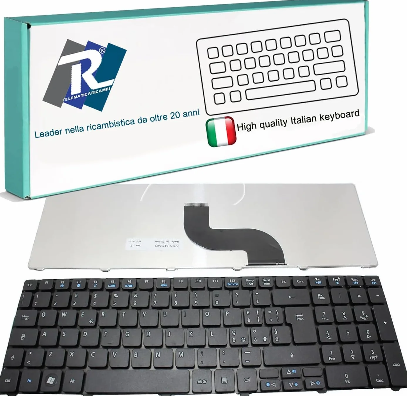 Tastiera di Ricambio per Notebook Acer Aspire 5750G 5750 5745G 5745P 5738 5738DG 5738DZG 5738PG 5738PZG 5738Z 5738ZG 5739 5740 5740G 5800 5810T 5750Z 5552G 5342 5338