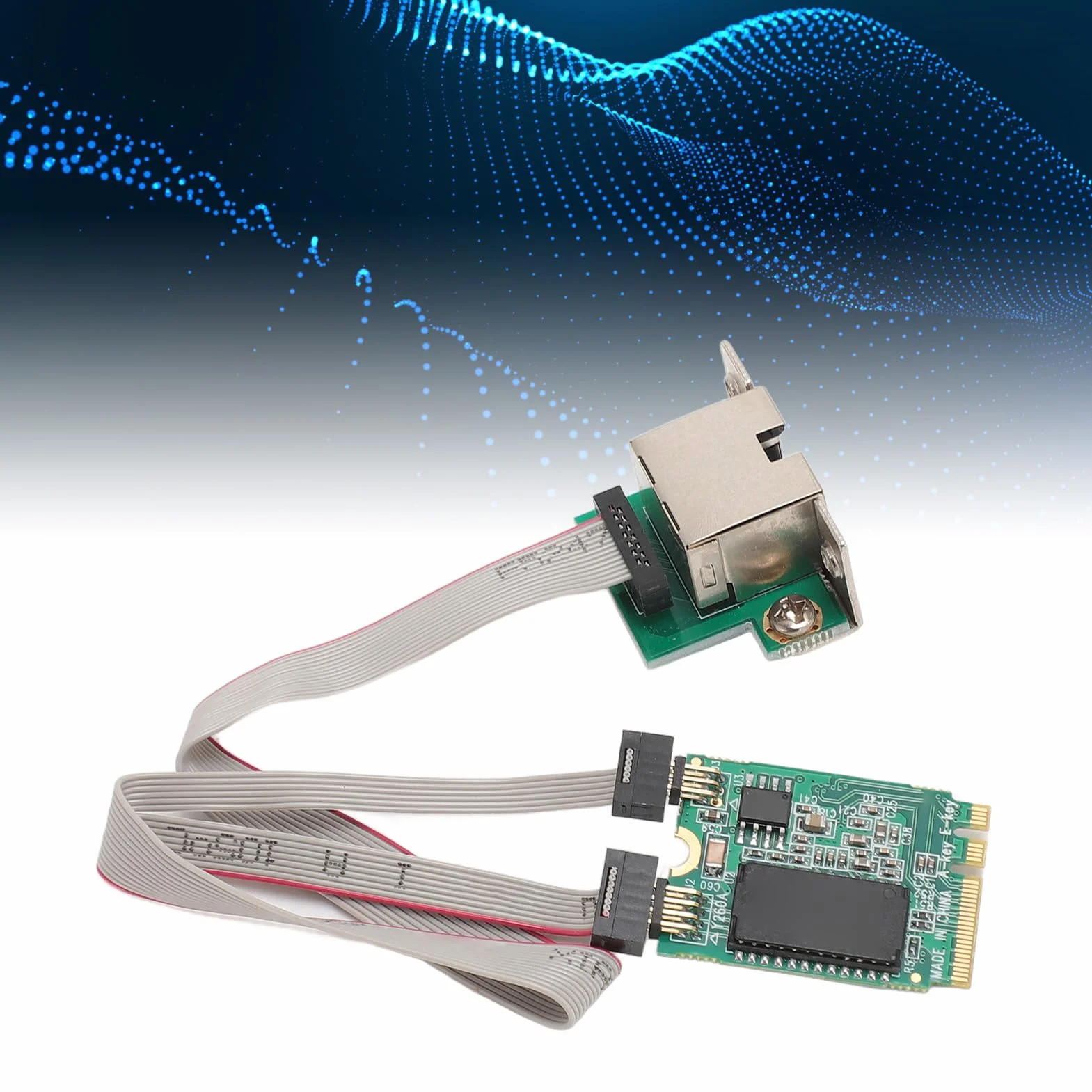 CHICIRIS I210AT Chip M.2 A+E Scheda di Rete, Porta Gigabit Ethernet RJ45 per PC Industriali Sistemi Incorporati I Dispositivi Multimediali Digitali per Computer a Bordo Singolo, Integrazione