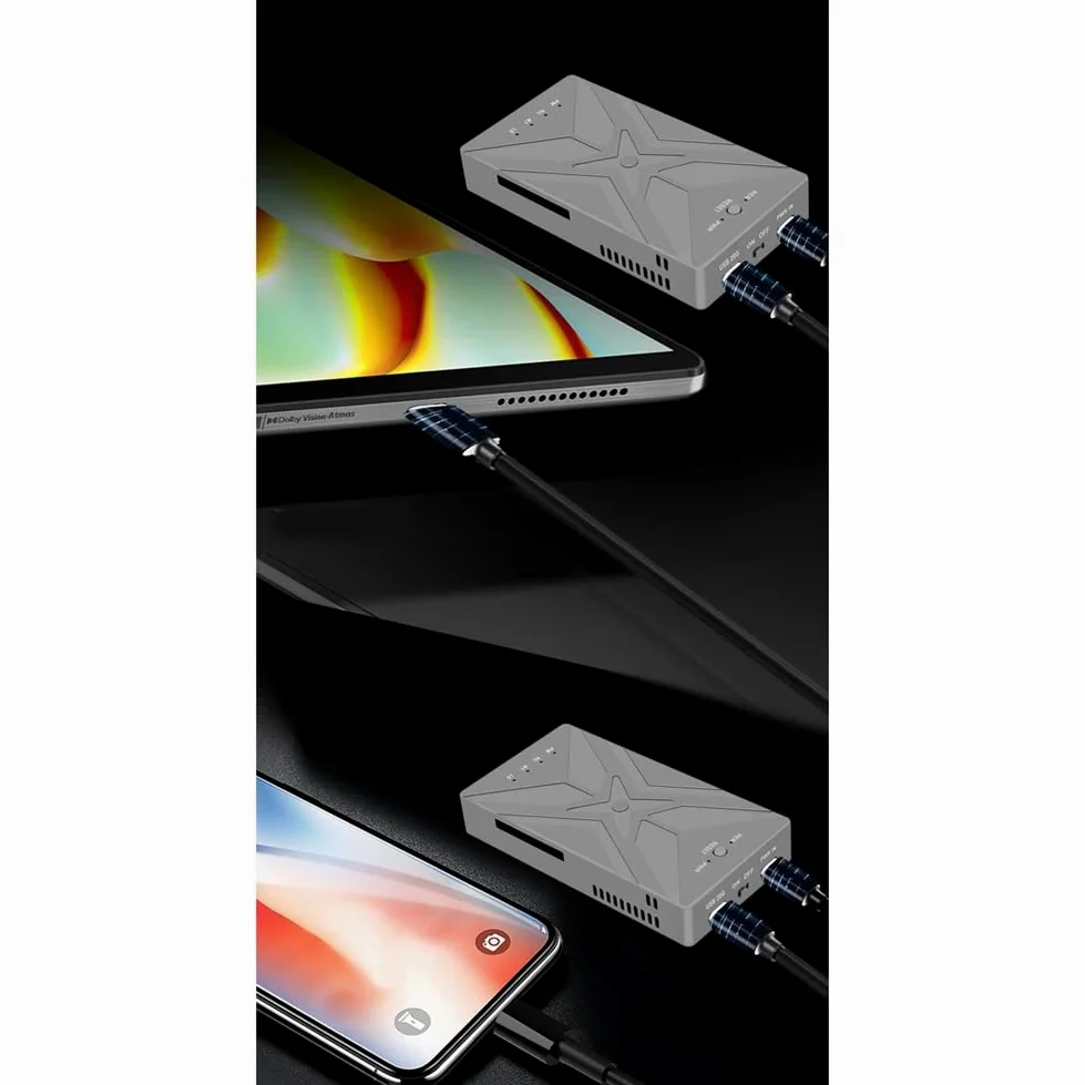M.2 NVME SSD Dual bay M2 SSD Case Support M.2 Nvme SSD Disk per SSD Hard Disk Box Type-C USB3.2 GEN2 20 Gbps
