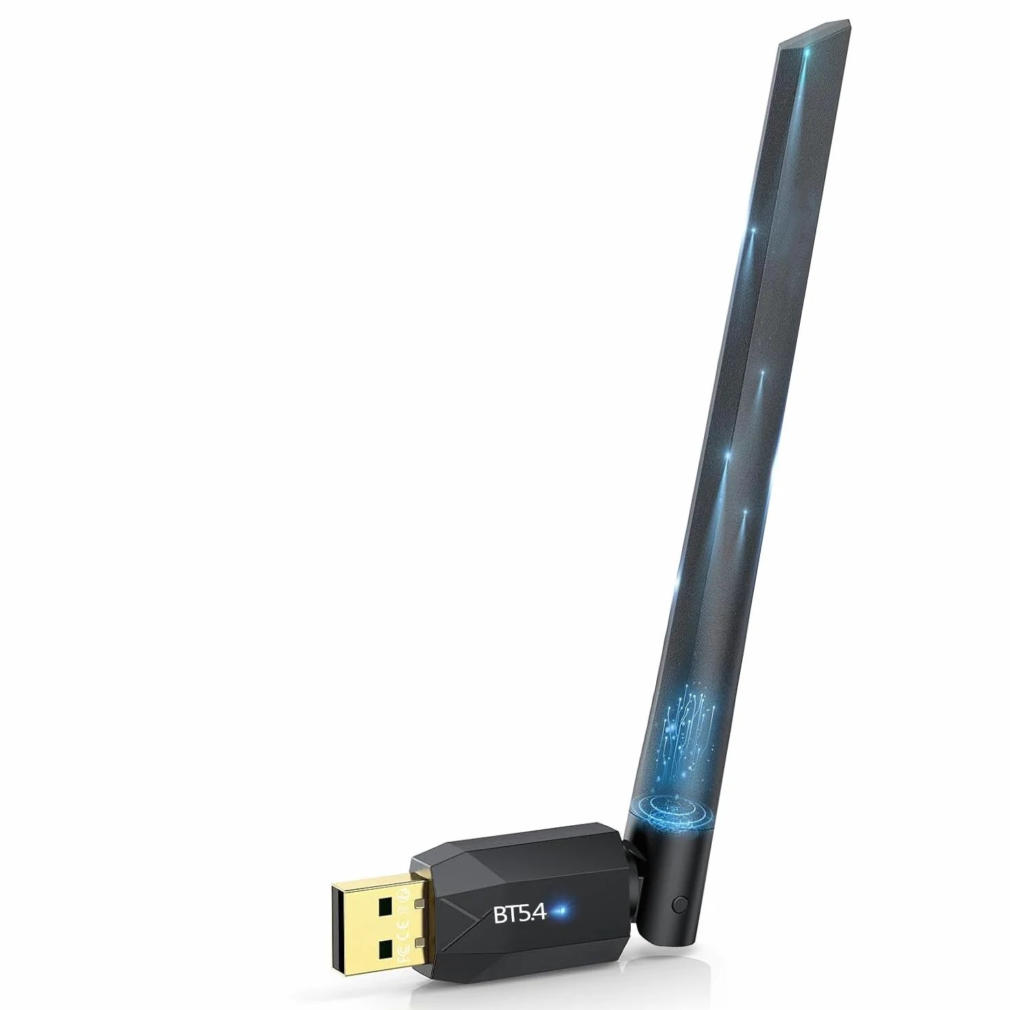Yiko Adattatore Bluetooth USB 5.4, Dongle Bluetooth 150M a Bassa Latenza, Plug & Play, per Windows 7/10/8.1/11