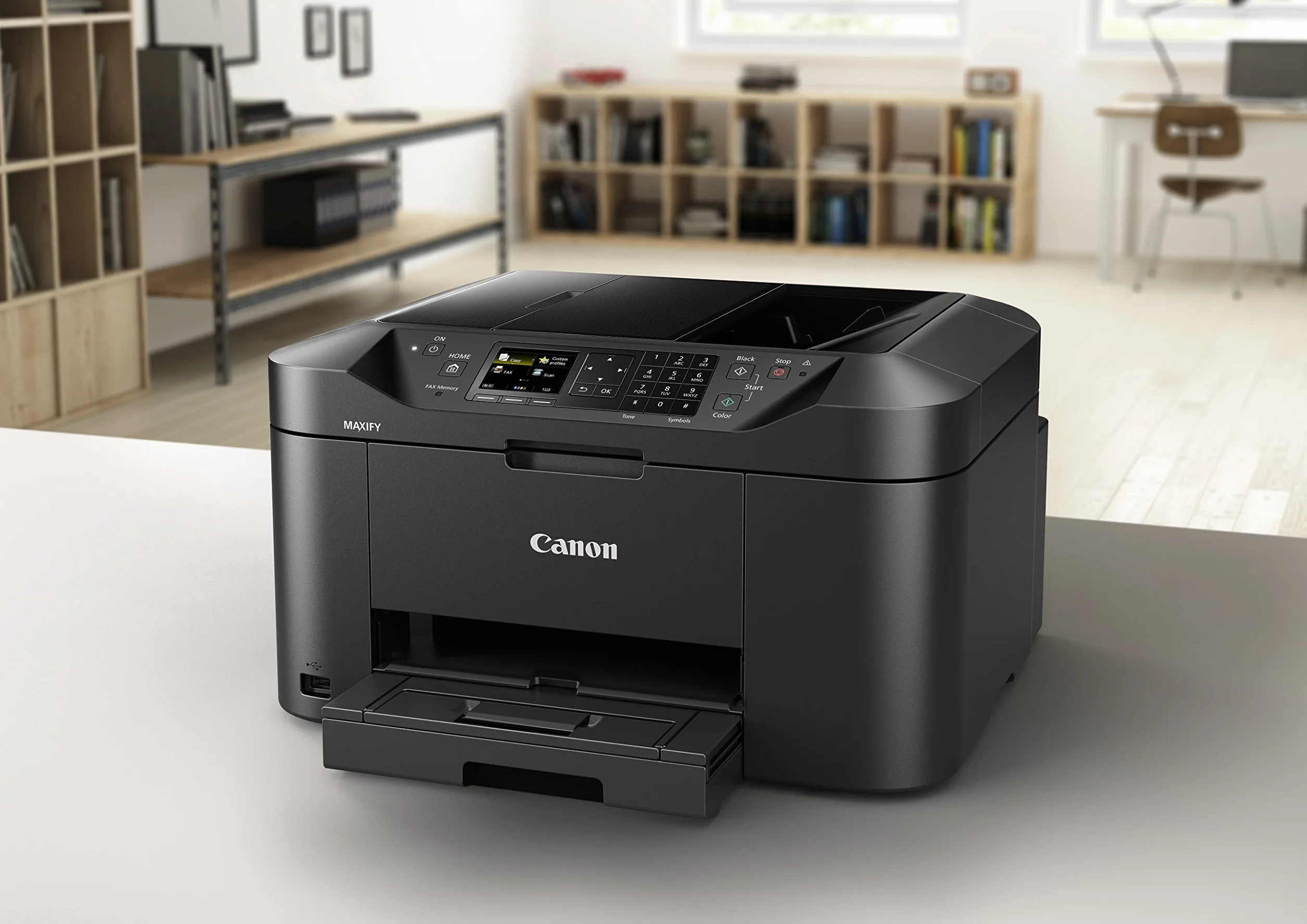 Canon MB2150 - Stampante multifunzione a getto d'inchiostro, a colori, 19 ppm, USB