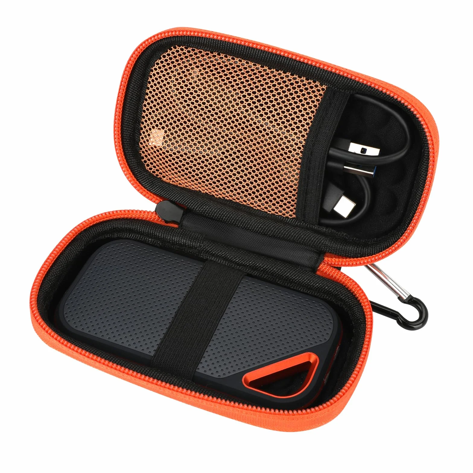Custodia rigida per Sandisk Extreme Pro/Sandisk Extreme SSD esterno portatile da 128 GB 500 GB 1 TB 2 TB Borsa da viaggio protettiva