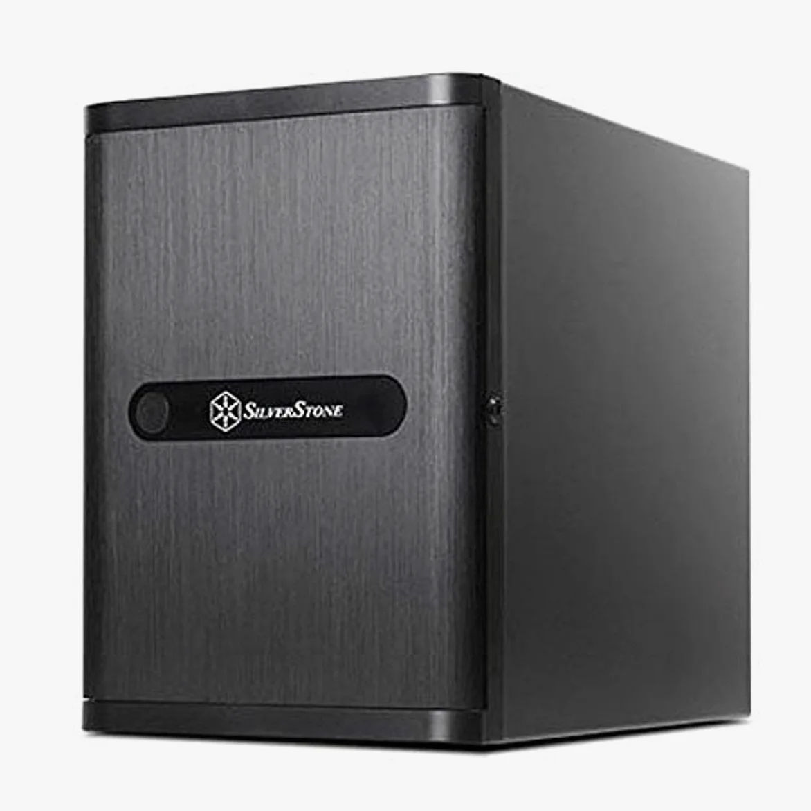 SilverStone SST-DS380 - Case Storage Mini-ITX con finestra, nero