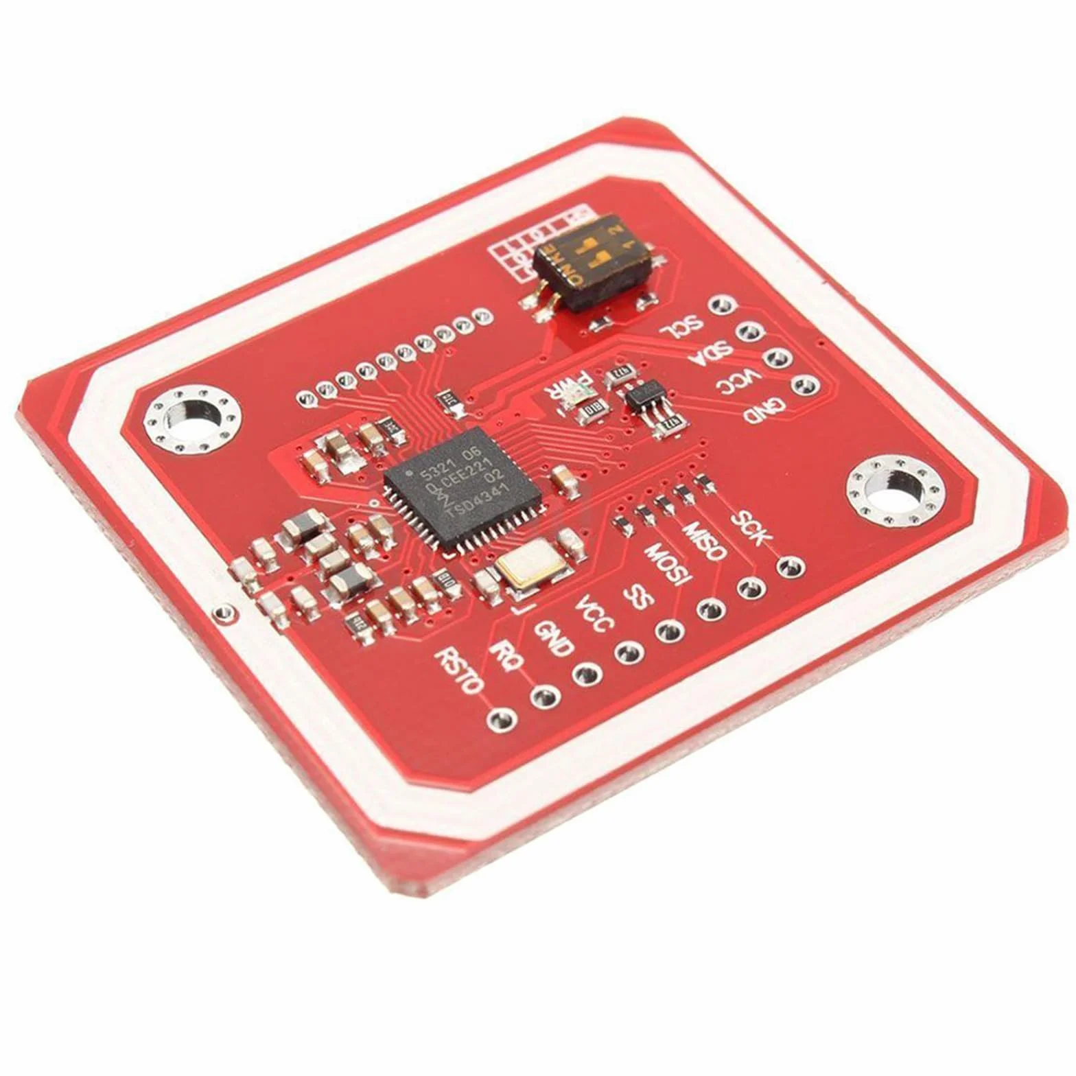 10 confezioni PN532 NFC NXP RFID Modulo V3 Kit, Near Field Communication Reader Module Kit con I2C SPI HSU, S50 White Card, Key Card, adatto per Arduino, Raspberry Pi, fai da te, smartphone e telefoni