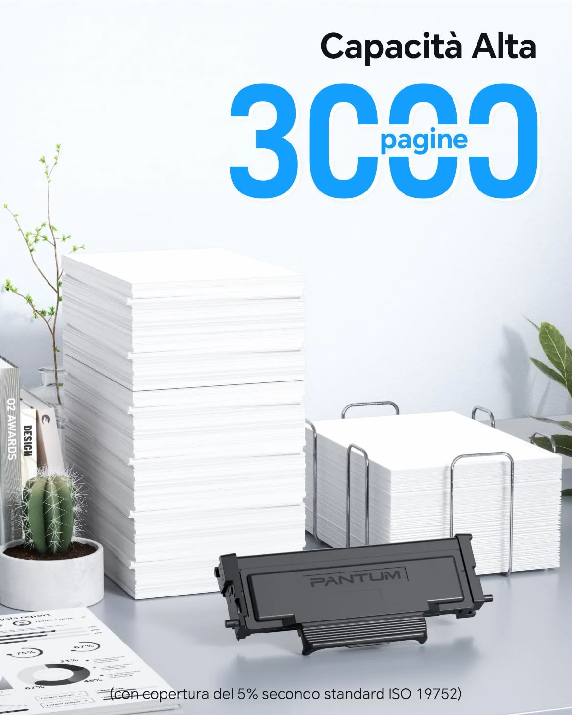 PANTUM TL-A4219H Originale Cartuccia Toner Nero per Stampante Laser BP4209DW BM4209DW BM4249ADW BM4309DW, Capacità fino a 3.000 pagine, (Nero, 1-Pack)