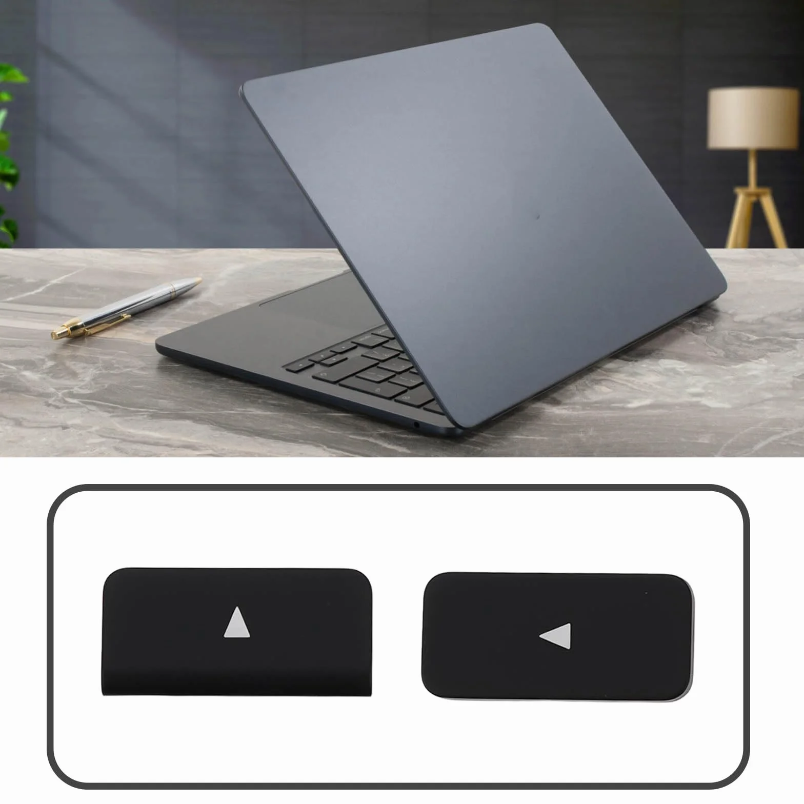1 set di tasti di ricambio per laptop freccia su o giù con cerniera a forbice compatibile con MacBook Air 13" 15" M1 M2 M3 M4 2020-2025