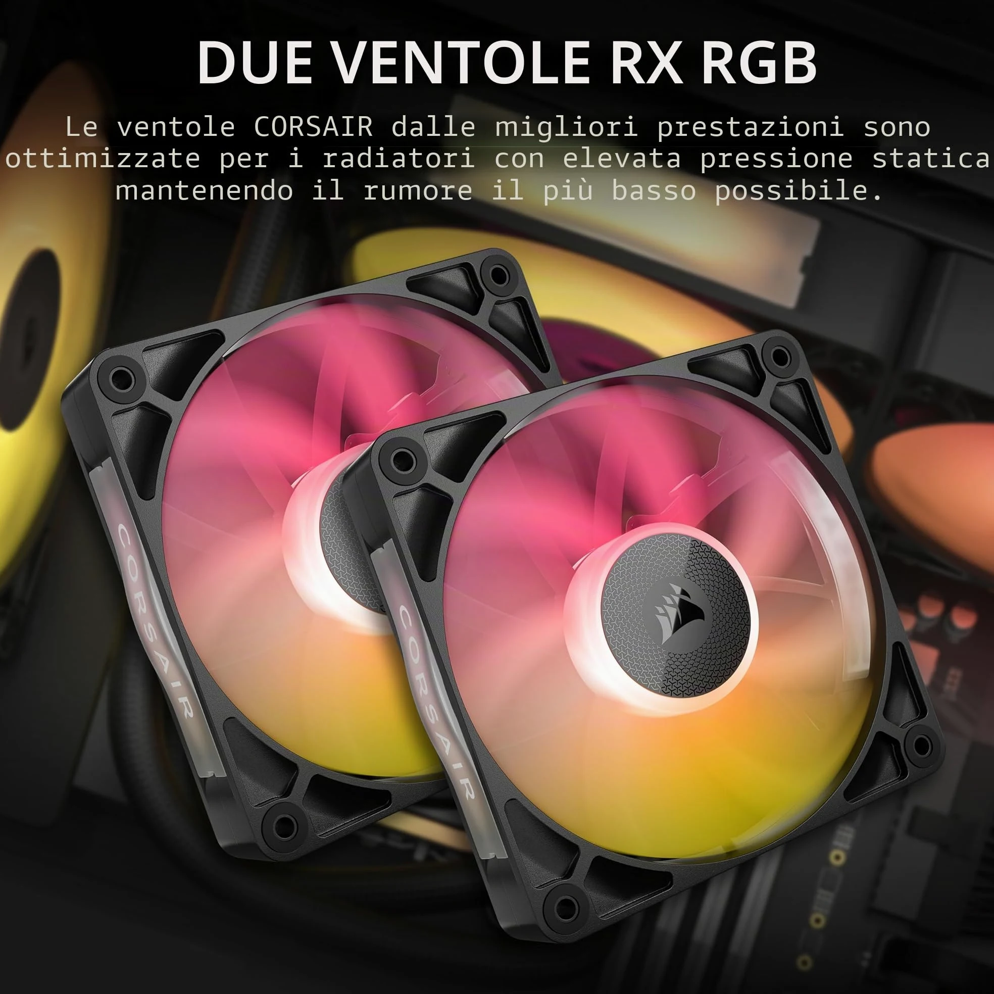Raffreddamento Ad Acqua - Corsair - Icue Link Titan 240 Rx - Rgb - Nero