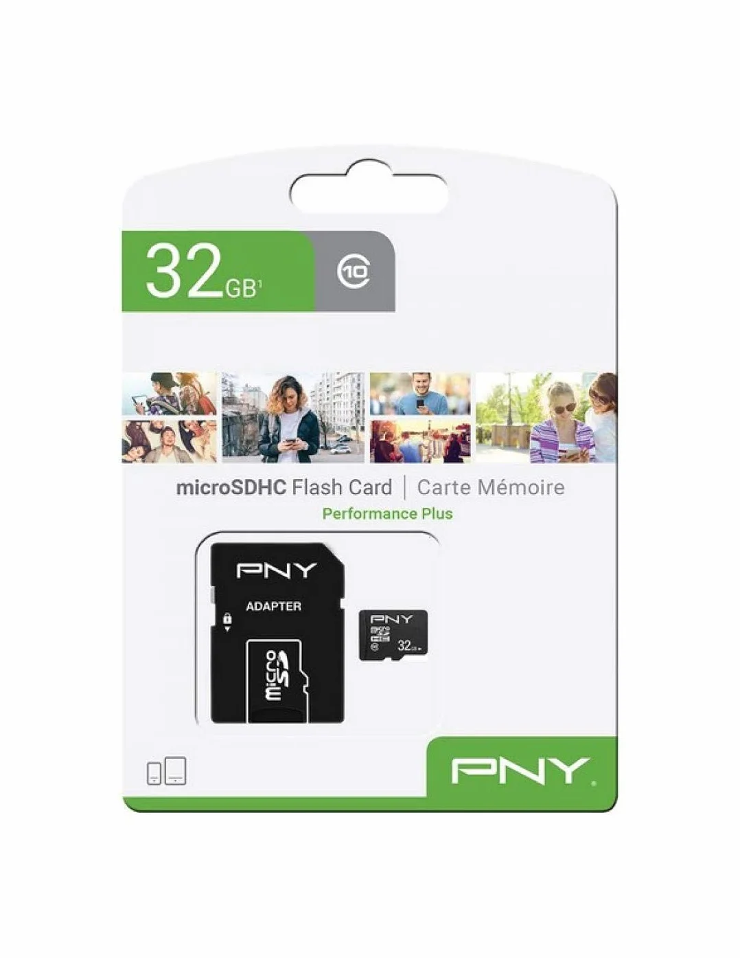 PNY Performance Plus microSDXC card 128GB Class 10
