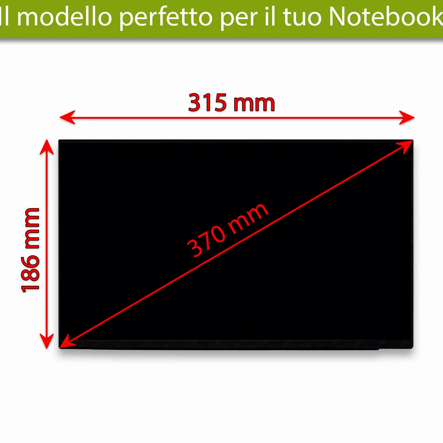 new net Pannello LCD Schermo Display Compatibile con HP ProBook 640 G8 [ 14.0 - Full HD 1920x1080-30pin eDP ]