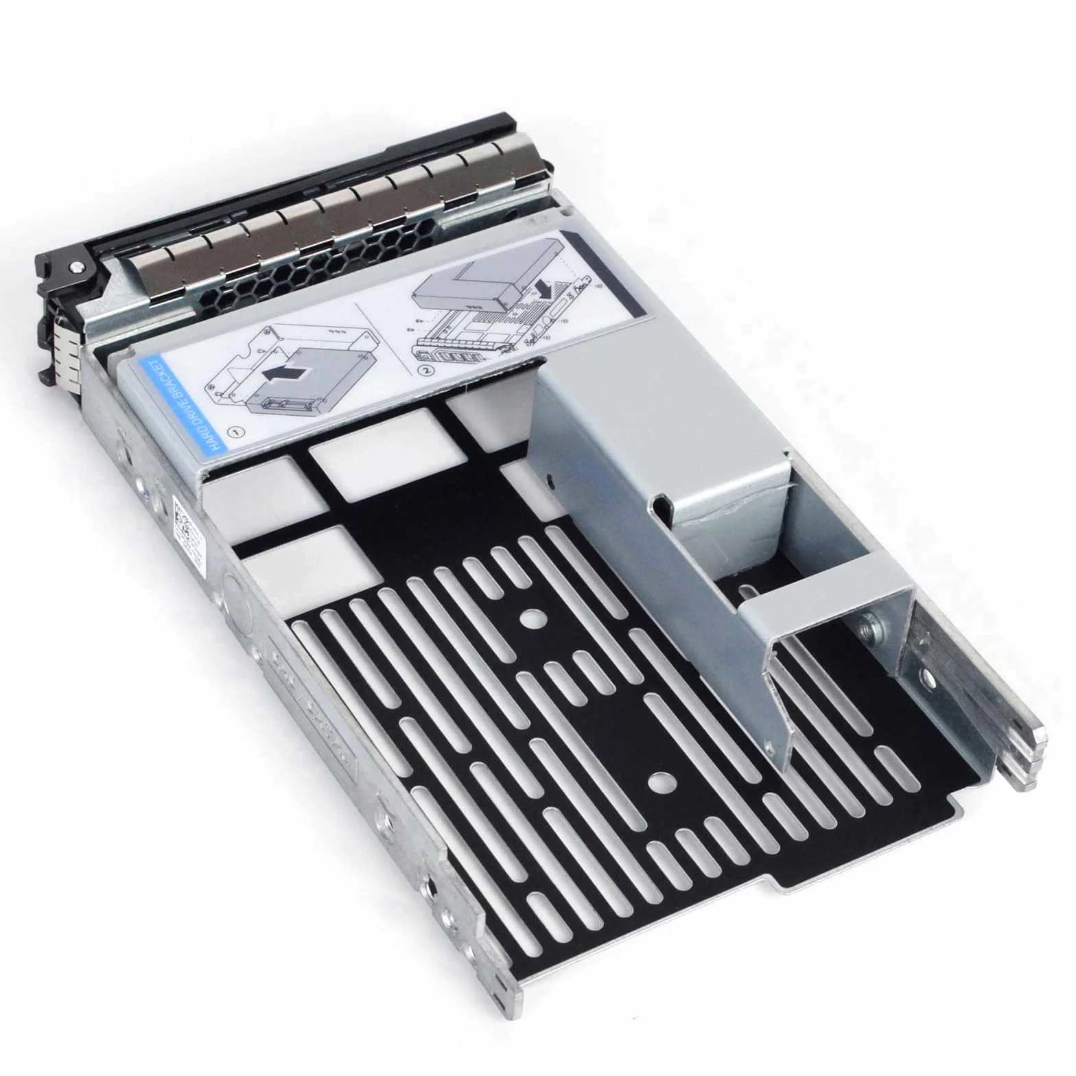 Hybrid Hard Drive 6,3 cm 2.5" 9W8C4 Vassoio Adattatore a 8,9 cm 3.5" Tray Caddy for Dell R730xd R720xd T610 T630 R320 R420 R530 R720 T320 T420 T620 T430 MD1200 MD3200