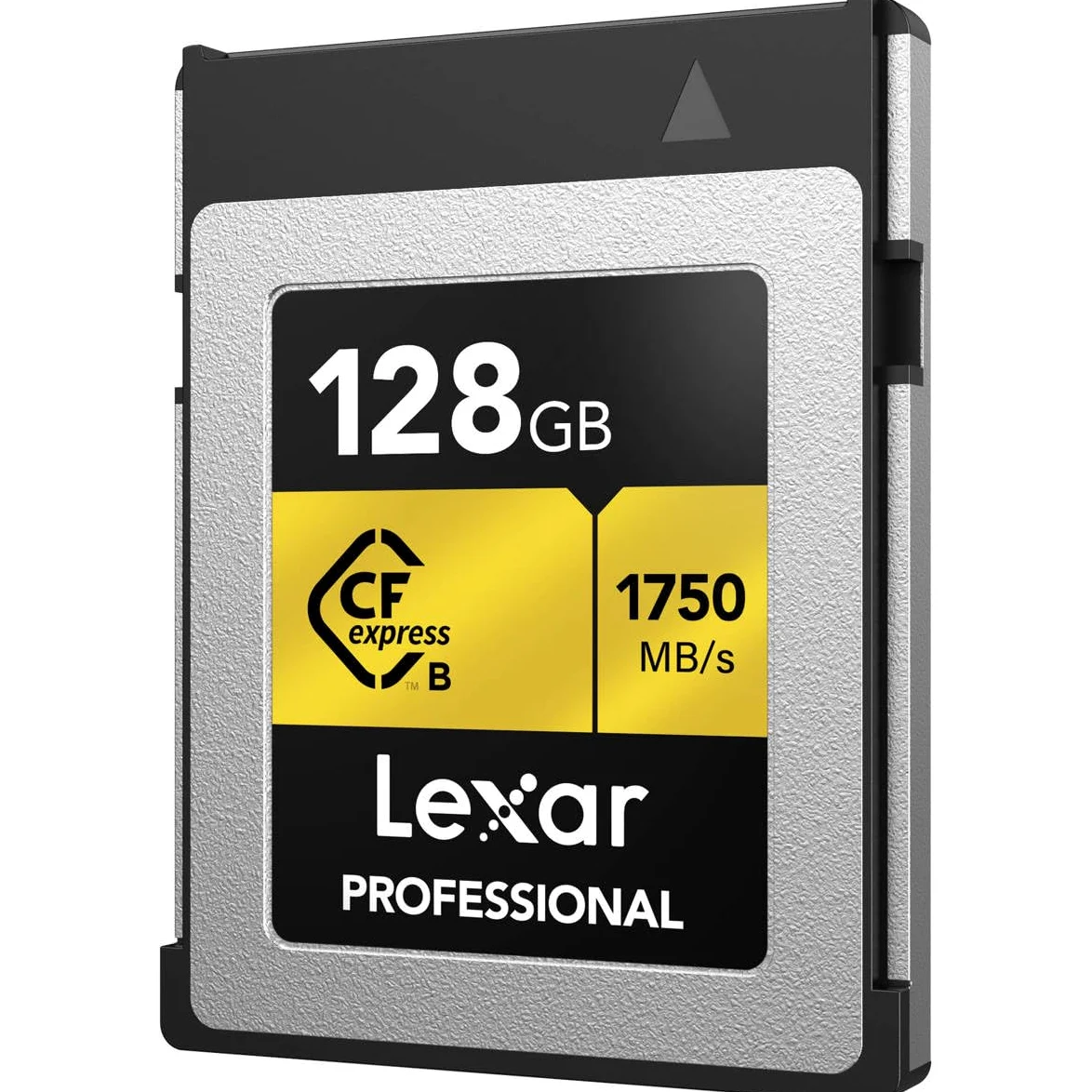 Lexar Scheda di memoria professionale CFexpress di tipo B da 128 GB, serie Gold, fino a 1750 MB/s in lettura, registrazione video Raw 8K, supporta PCIe 3.0 e NVMe (LCXEXPR128G-RNENG)