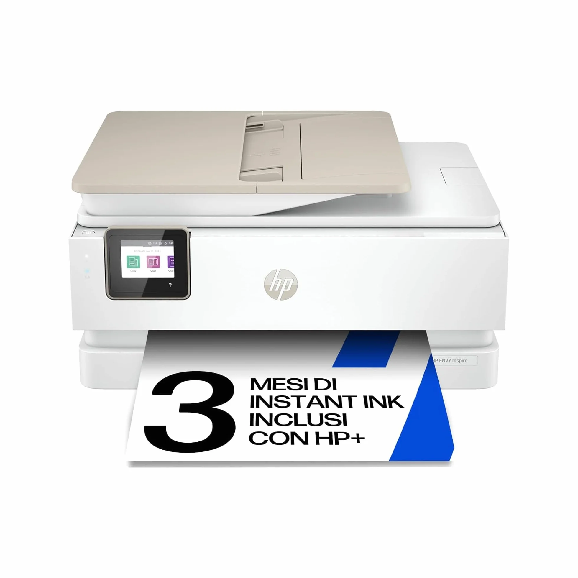 HP Envy Inspire 7920e Stampante Multifunzione a Getto d'Inchiostro A4 a Colori Fronte/Retro Automatico Wi-Fi Bianca