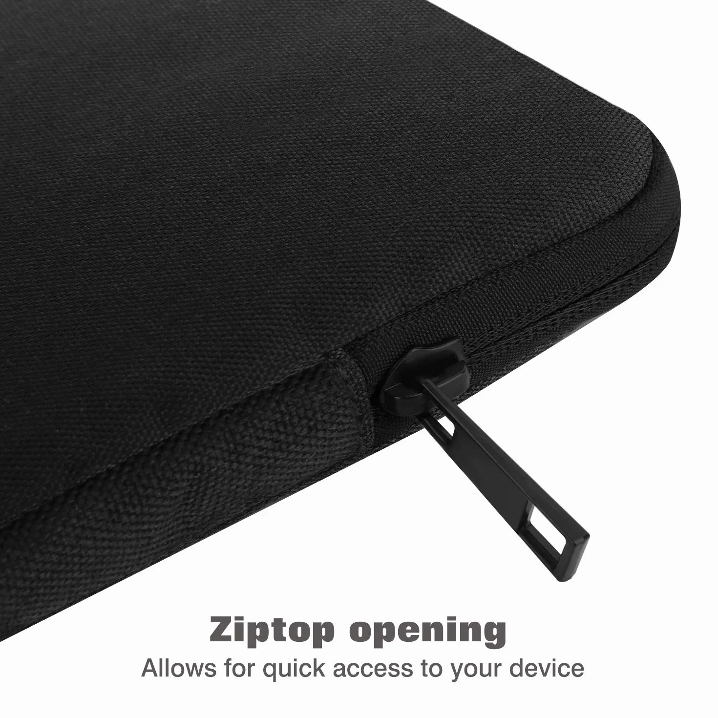 MoKo 9-11 Pollici Tablet Sleeve Borsa Custodia di trasporto per New 11" iPad Air M3, iPad A16 2025, iPad Pro 11 M4, Air 5/4/3, iPad 10/9/8th Gen, Tab S8/S9 11", Nero