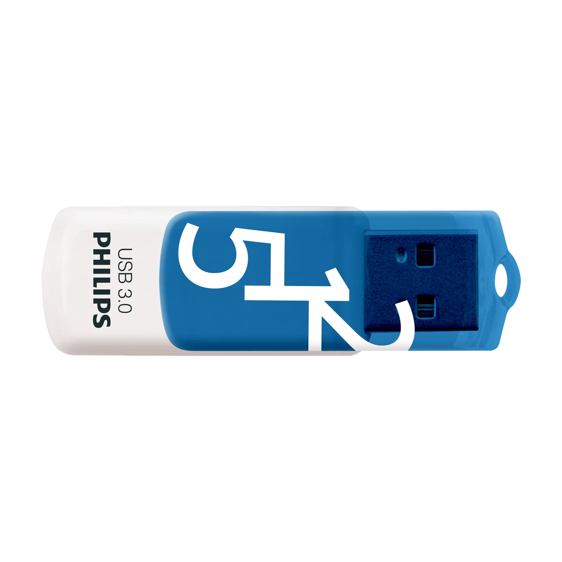 Philips Vivid Edition Super Speed USB 3.0 unità flash USB 512 GB con cappuccio girevole per PC, laptop, computer, archiviazione dati, velocità di lettura fino a 120 MB/s