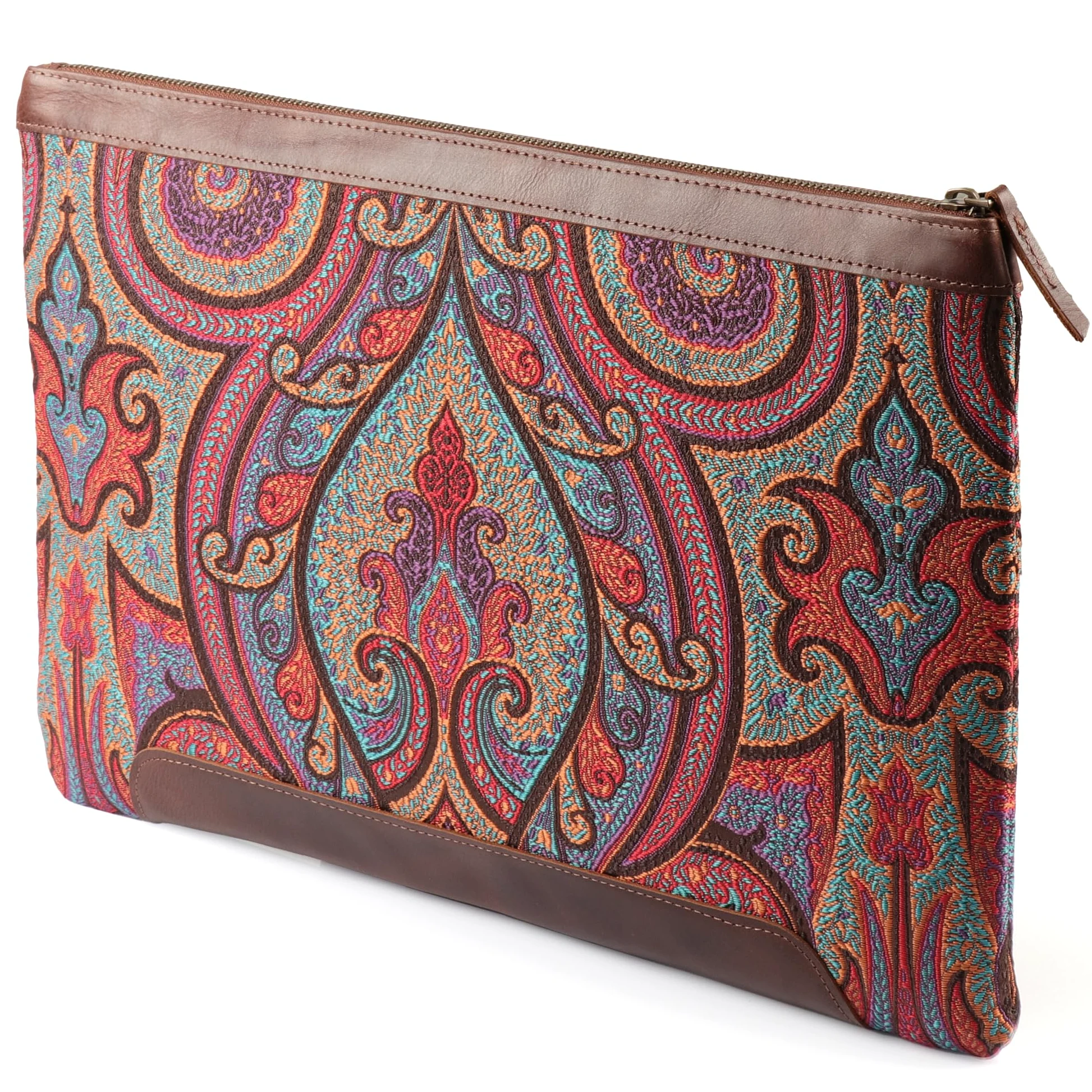Londo Custodia per laptop in vera pelle - Protezione elegante per MacBook M1 M2 M3 M4 Pro Max