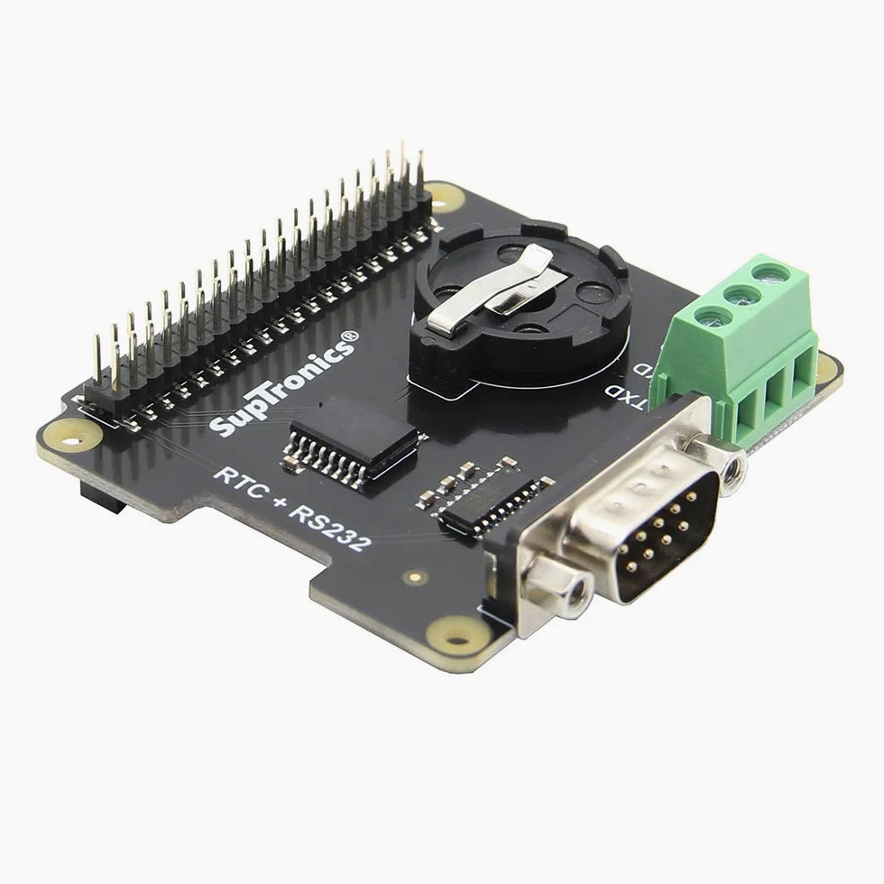 BliliDIY Scheda Di Espansione X230 Rs232 Seria Port \U0026 Real-Time Clock (Rtc) Per Raspberry Pi