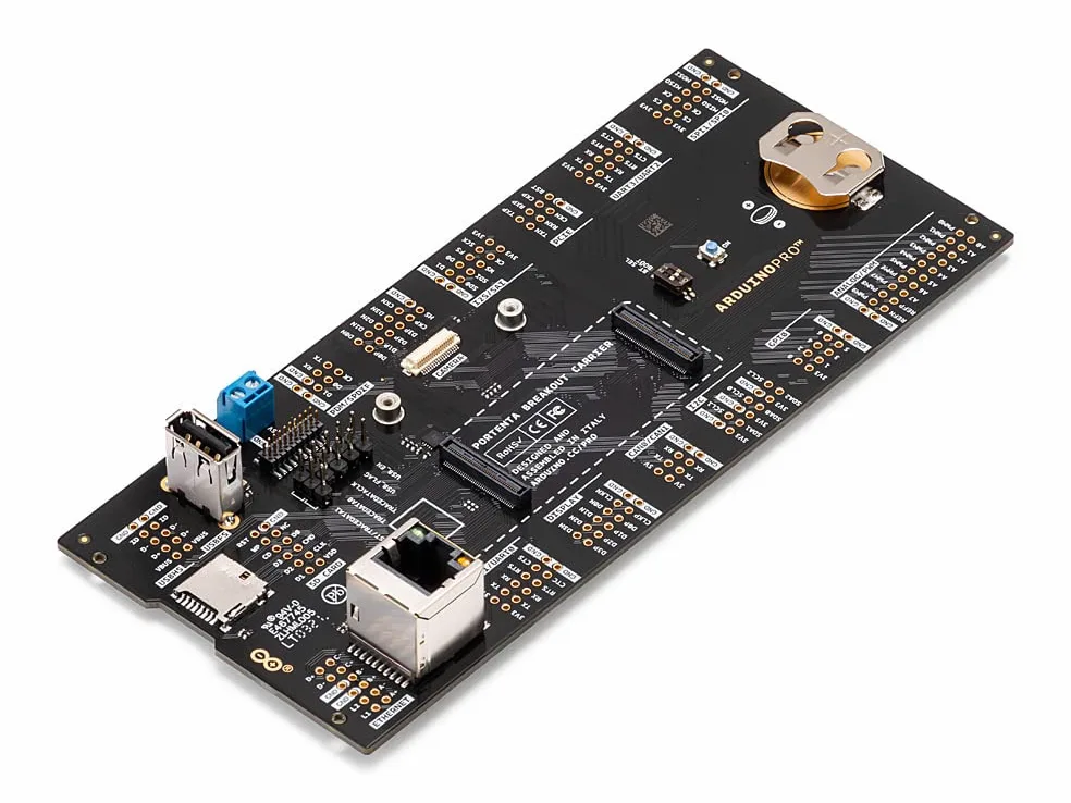 Arduino Portenta Breakout [ASX00031] - Scheda di espansione per un facile accesso ai pin e connessione dei progetti Portenta a vari moduli e sensori