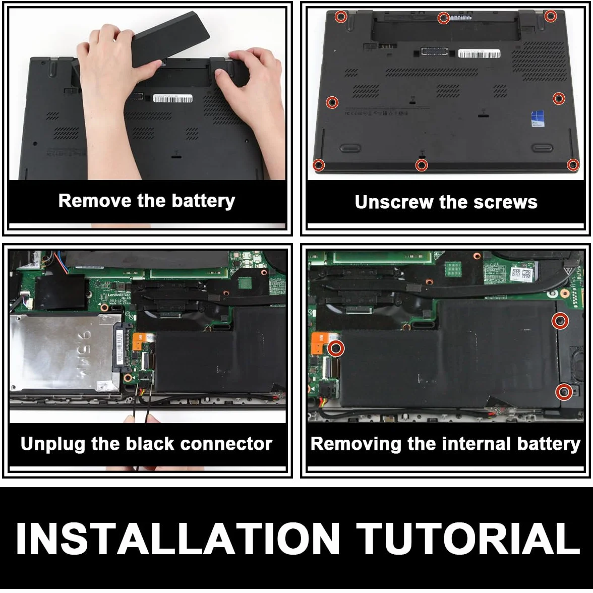 Altoparlante Interno per Laptop per Lenovo Thinkpad T460S 20F9 20FA T470S 20HF 20HG, Altoparlanti integrati Sinistro e Destro PK23000N2Y0 PK23000N2N0 00JT988 Audio HiFi