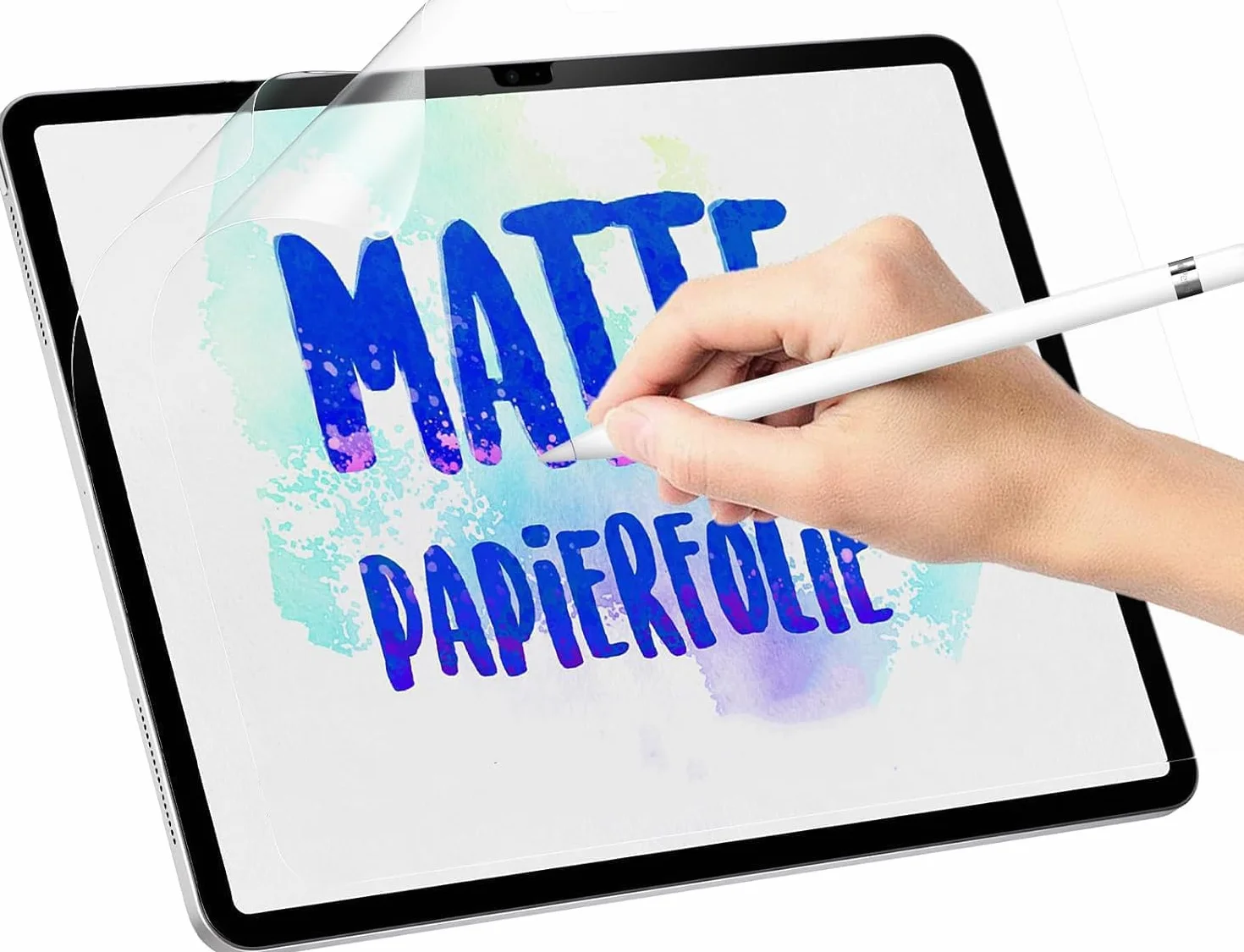 Pellicola Protettiva Effetto Carta per iPad A16 11a/10a Generazione 2025/2022 (10,9 Pollici), Protezione Schermo Opaca in Carta PET Antiriflesso Anti-impronte